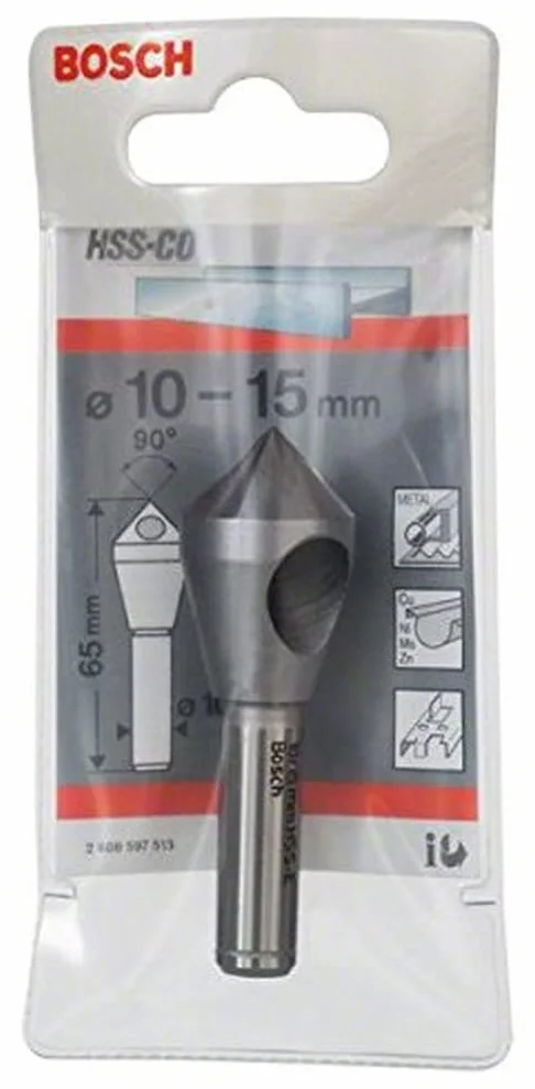 Bosch Professional Pogłębiacz HSS-E (Ø 10-15 mm)
