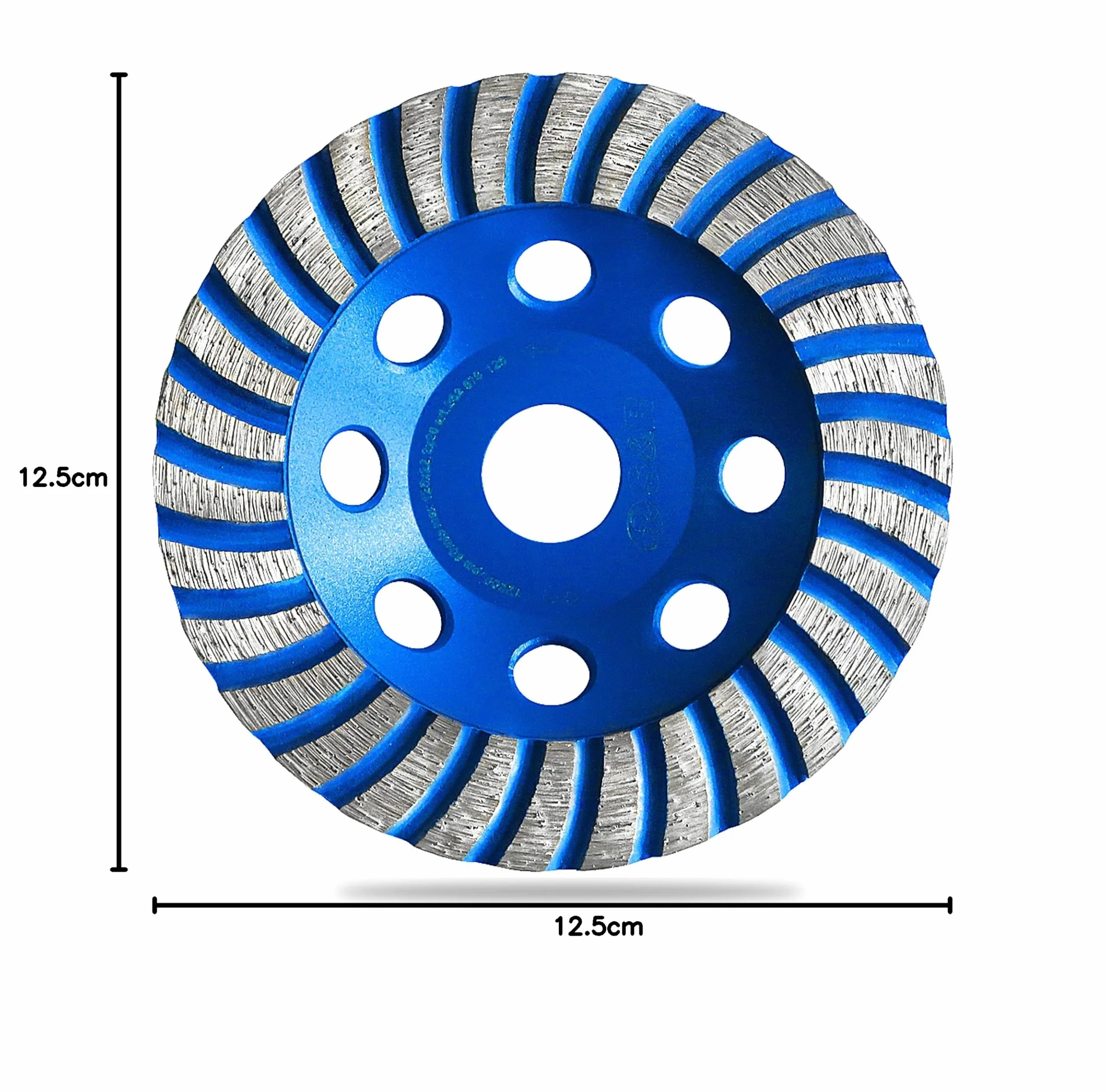 S&R Diamentowa tarcza szlifierska, tarcza diamentowa, 125 x 22,2 mm, diamentowa tarcza szlifierska do wielu materiałów. Profesjonalna jakość
