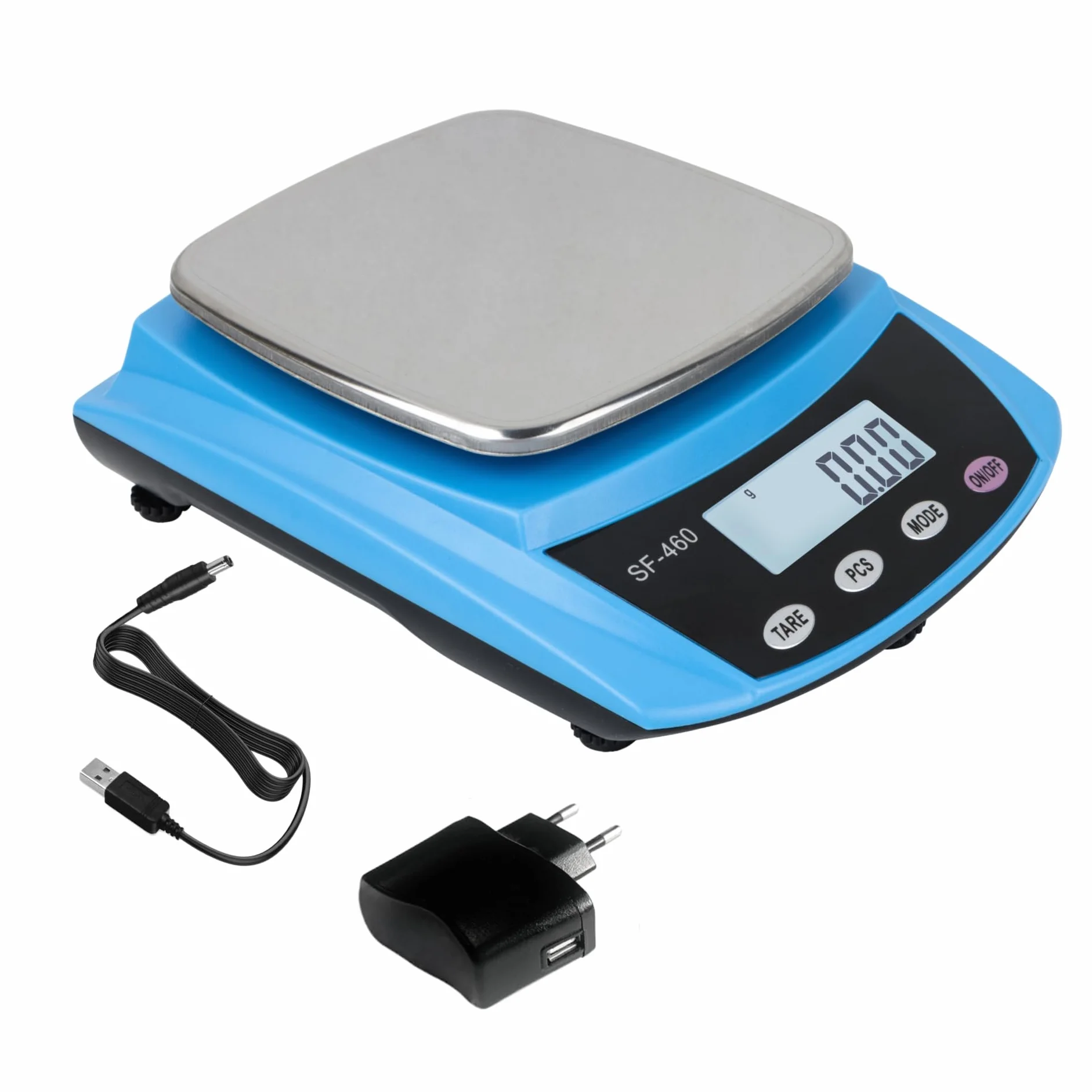 Eosphorus Cyfrowa Waga Analityczna LCD 600g 0,01g do Laboratorium
