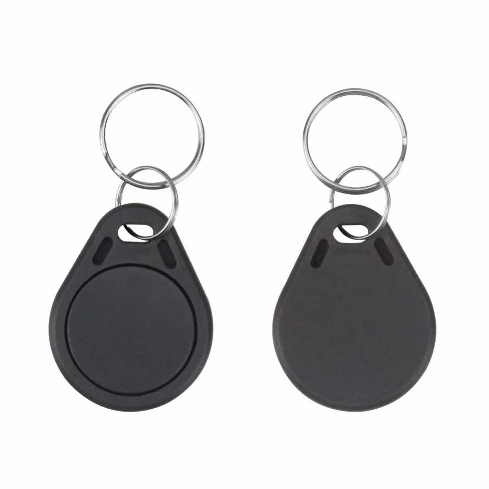 HFeng 13,56 MHz RFID Breloki zbliżeniowe MF 1 k Smart IC Keycard NFC Token szary
