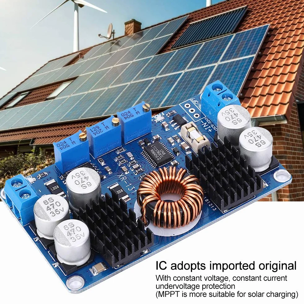 Marhynchus Moduł Zasilacza LTC3780, Regulacja z Wskaźnikiem Błędu Wyjściowego, Wejście DC5-32V, Długoterminowe 80W, Wysokowydajne Stabilizowane moduł Zasilający, 50 MV Ripple Wyjściowe, Wymienny