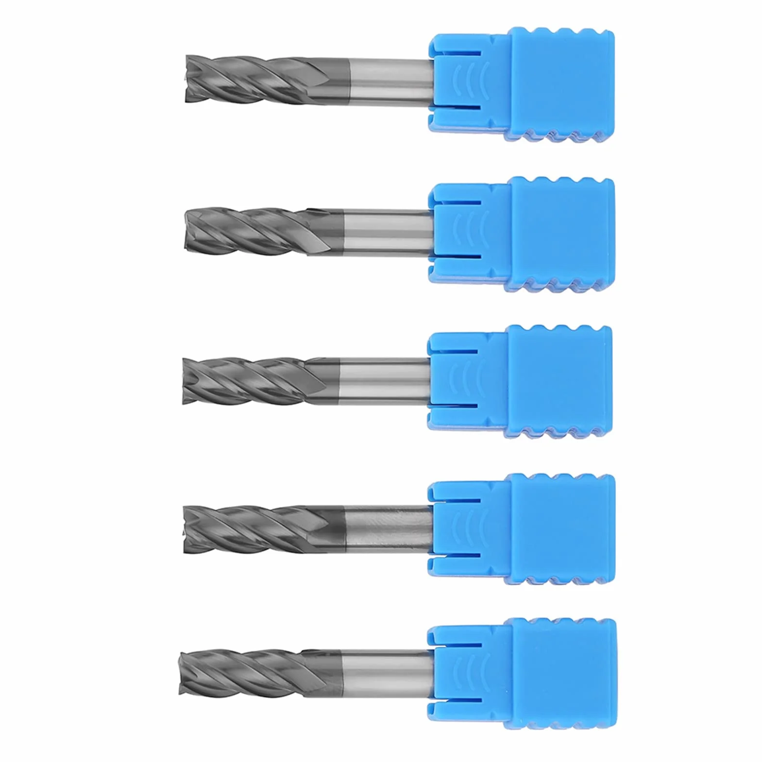sztuk węglików spiekanych 4 flet frez trzpieniowy CNC frezy o średnicy 6mm x 50mm długości