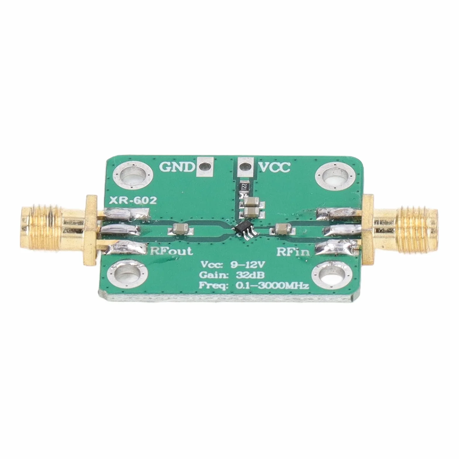 Moduł Wzmacniacza RF Szerokopasmowy moduł Wzmacniacza RF Wzmacniacz RF Wzmacniacz Szerokopasmowy RF 32dB o Wysokim Wzmocnieniu i Niskim Poziomie Hałasu Wzmacniacz LNA