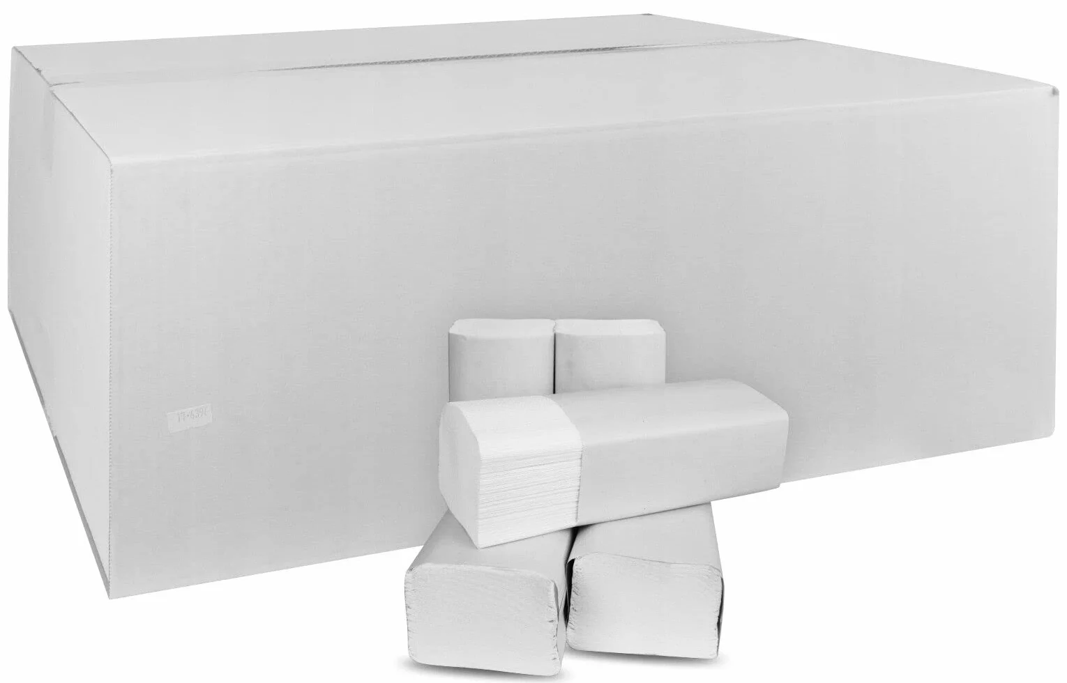Ręczniki składane papierowe Premium V/ZZ 2 warstwy 25 x 21 cm białe