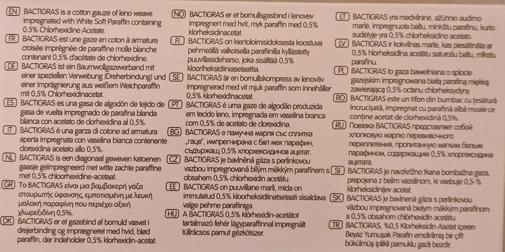 Opatrunek 5 cm x 5 cm opakowanie 50 szt.