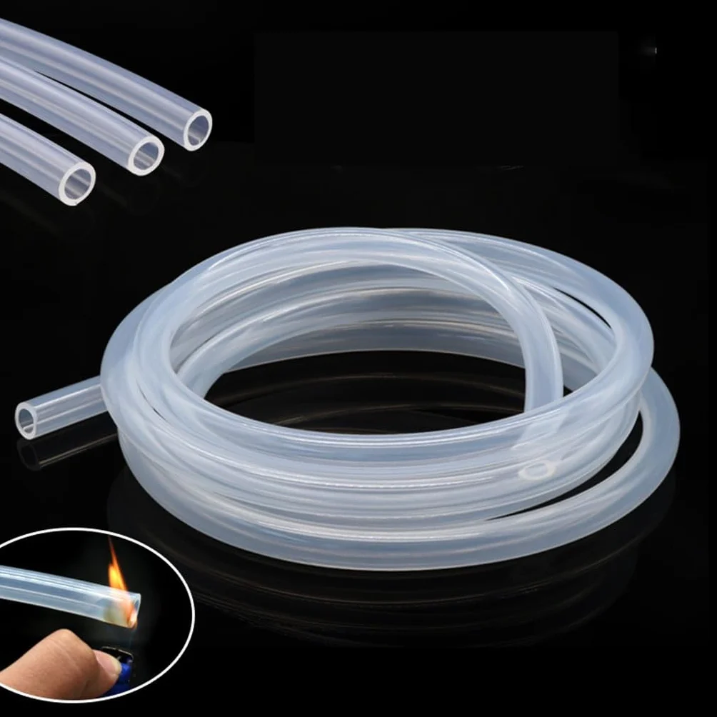 Silikonowy Wąż Spożywczy Przezroczysty Elastyczny Średnica 10-32mm ID 23mm x 27mm OD