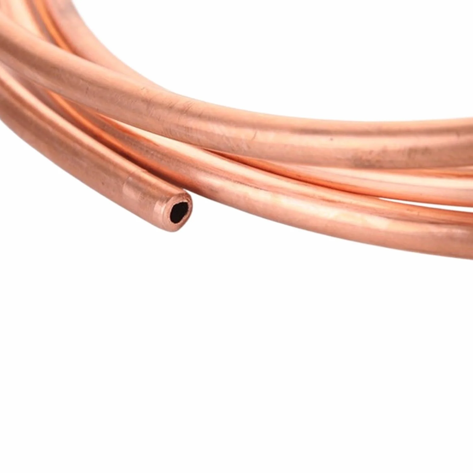 GTPBAO 99,9% czysta miękka rura miedziana T2, 2 mm, 3 mm, 4 mm, 25 mm, cewki miedziane do domowych systemów zaopatrzenia w ciepłą i zimną wodę do klimatyzacji, proste (3 mm x 1 mm)