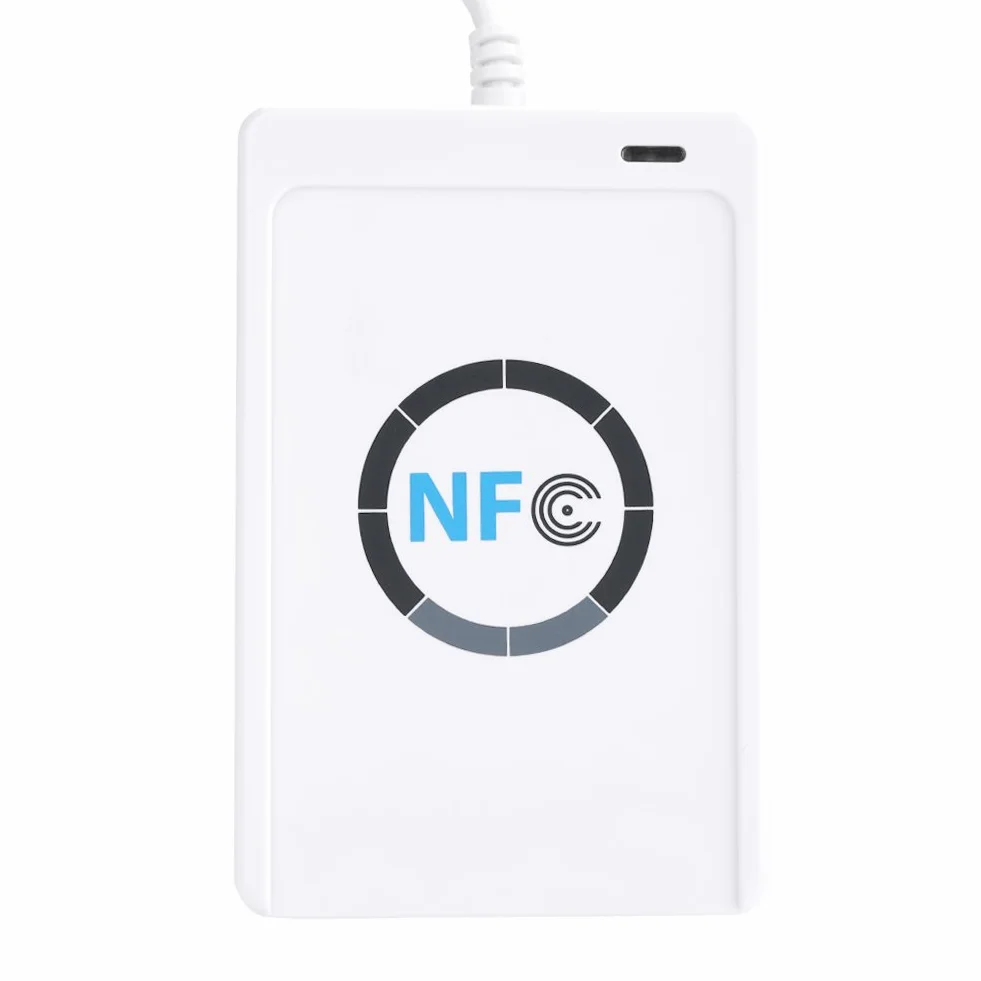 Bezkontaktowy Czytnik Czytników, Czytnik NFC RFID Writer ACR122U ISO 14443A B Darmowe Oprogramowanie w Kolorze Białym
