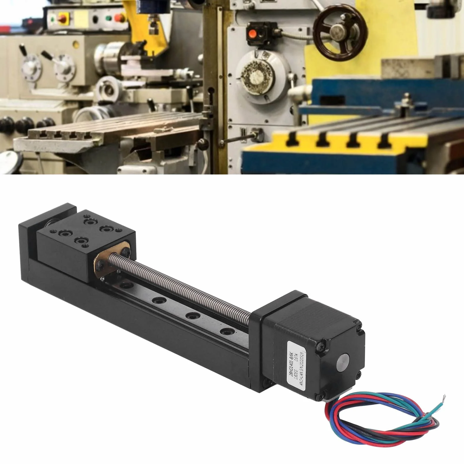 Liniowy Etap Slajdów, Liniowy stół Przesuwny 100mm Skok Liniowy stół X Y Z Osie do Drukarki 3D DIY Części Routera CNC