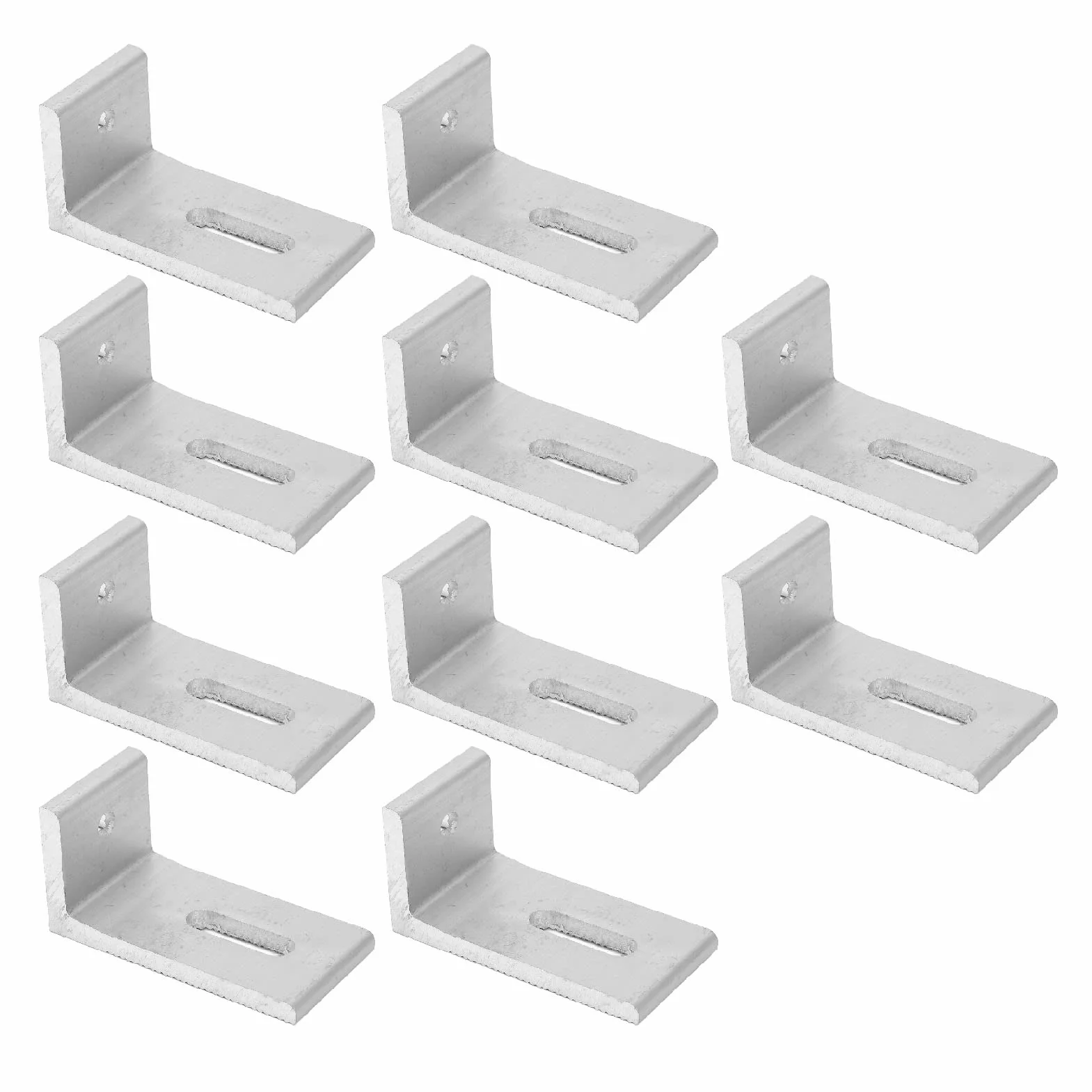 Mocowanie Słoneczne L Foot 10PCS do Panelu Fotowoltaicznego Aluminiowe Wsporniki Dachowe