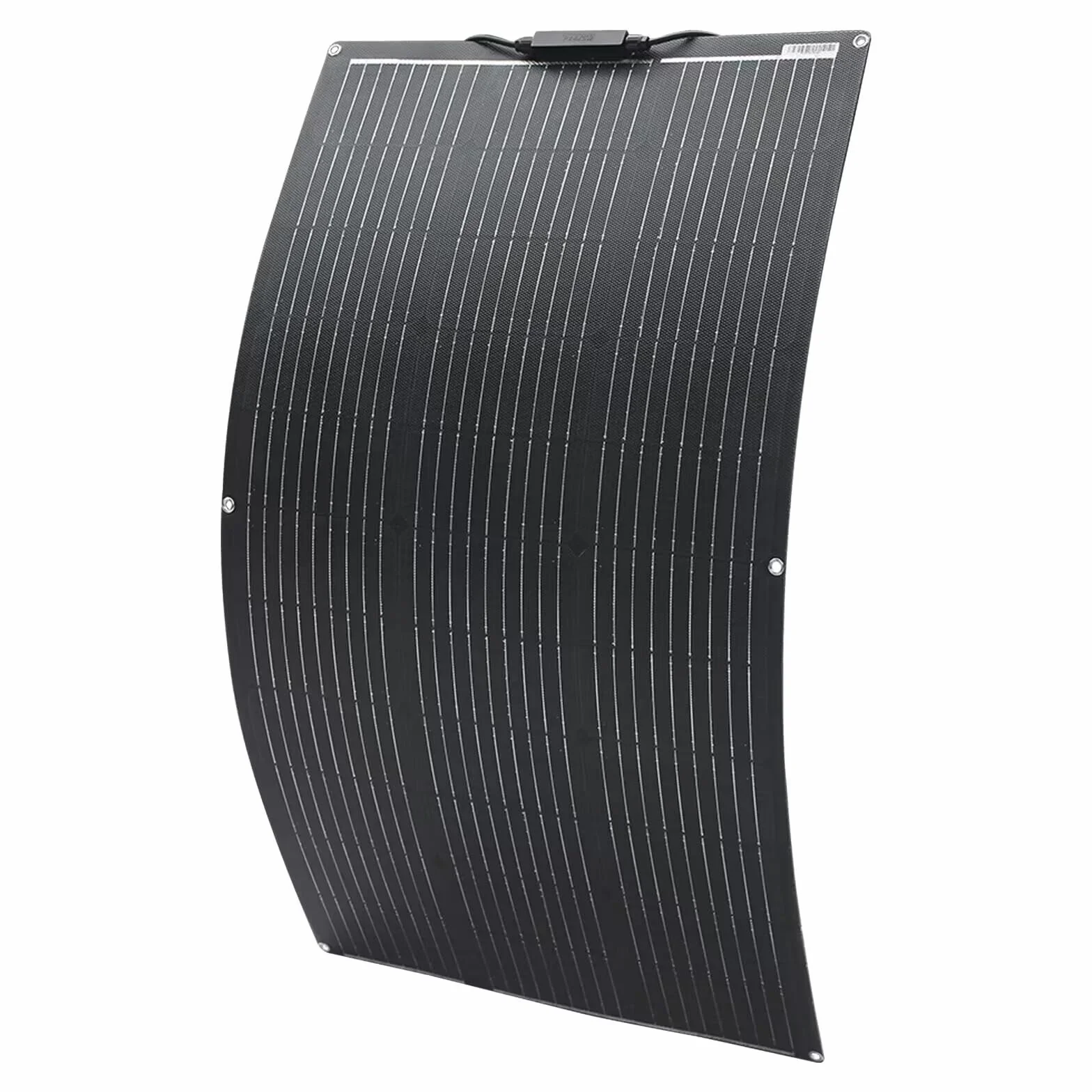 100 Watt 12 Volt Elastyczny Panel Słoneczny ETFE Monokrystaliczny Panel Fotowoltaiczny do Marine RV Przyczepa Kempingowa Lódź kabina Van na Kemping Samochód i Nierównych Powierzchni