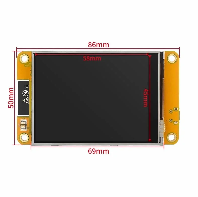 Ekran ESP32 2,8 cala TFT LCD dotykowy 240x320 WiFi Bluetooth dla Arduino