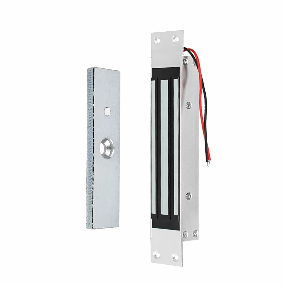 Zamek elektromagnetyczny wbudowany 180 kg (350 funtów) DC12 V, system kontroli dostępu z blokadą elektromagnetyczną, bezpieczny w razie awarii, zamek elektryczny typu NC