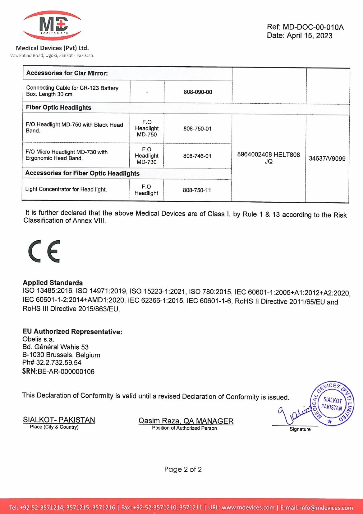 Gima Lustro Przednie Czarny 6 V