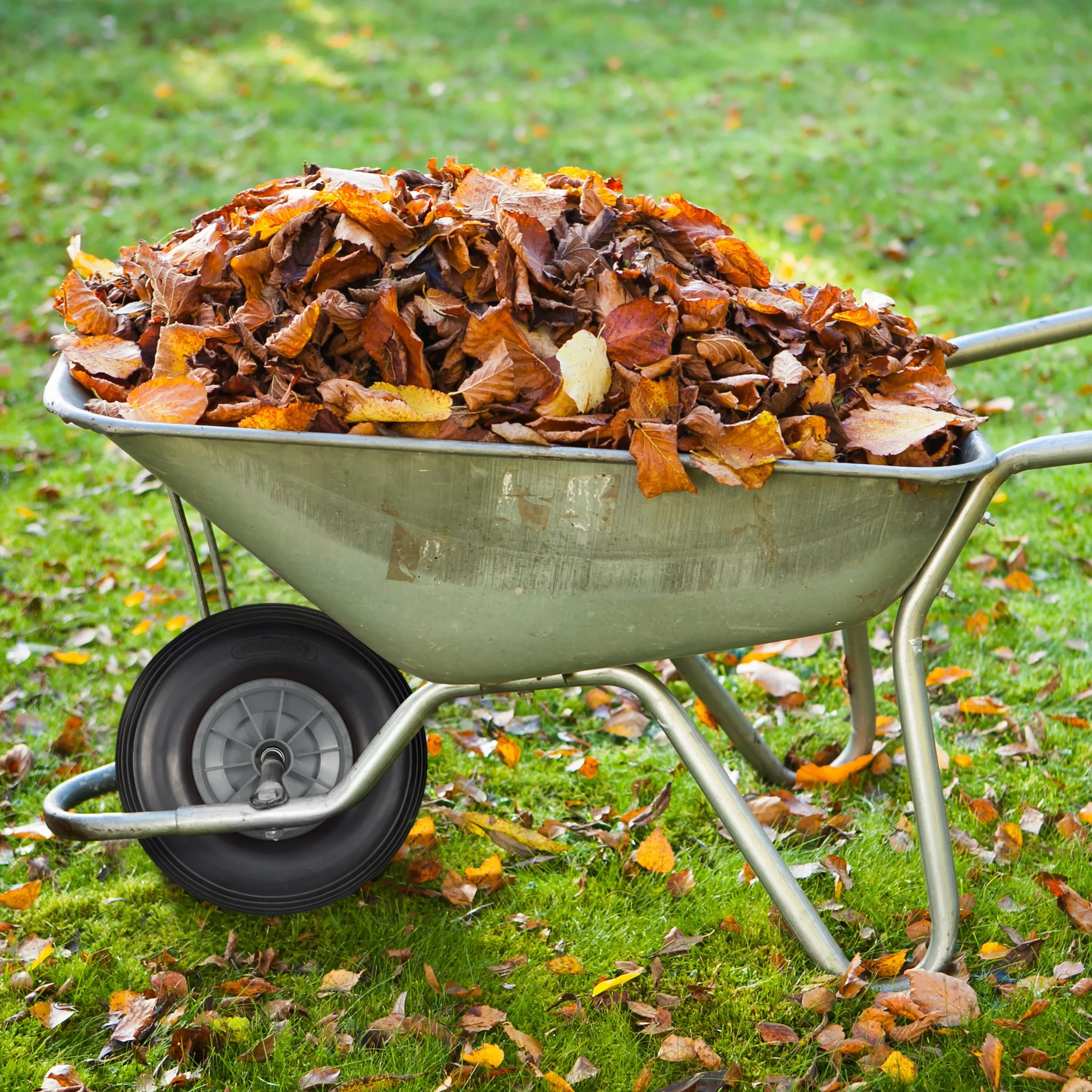 Relaxdays Koło do taczki 4.00-6, felga z pełnej gumy i tworzywa sztucznego, 3 adaptery, 100 kg, czarny/szary
