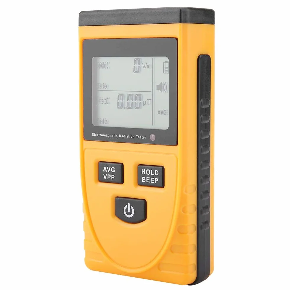 Detektor promieniowania, cyfrowy detektor promieniowania elektromagnetycznego GM3120, cyfrowy detektor promieniowania LCD, tester EMF, przepustowość testowa 5 Hz-3500 MHz