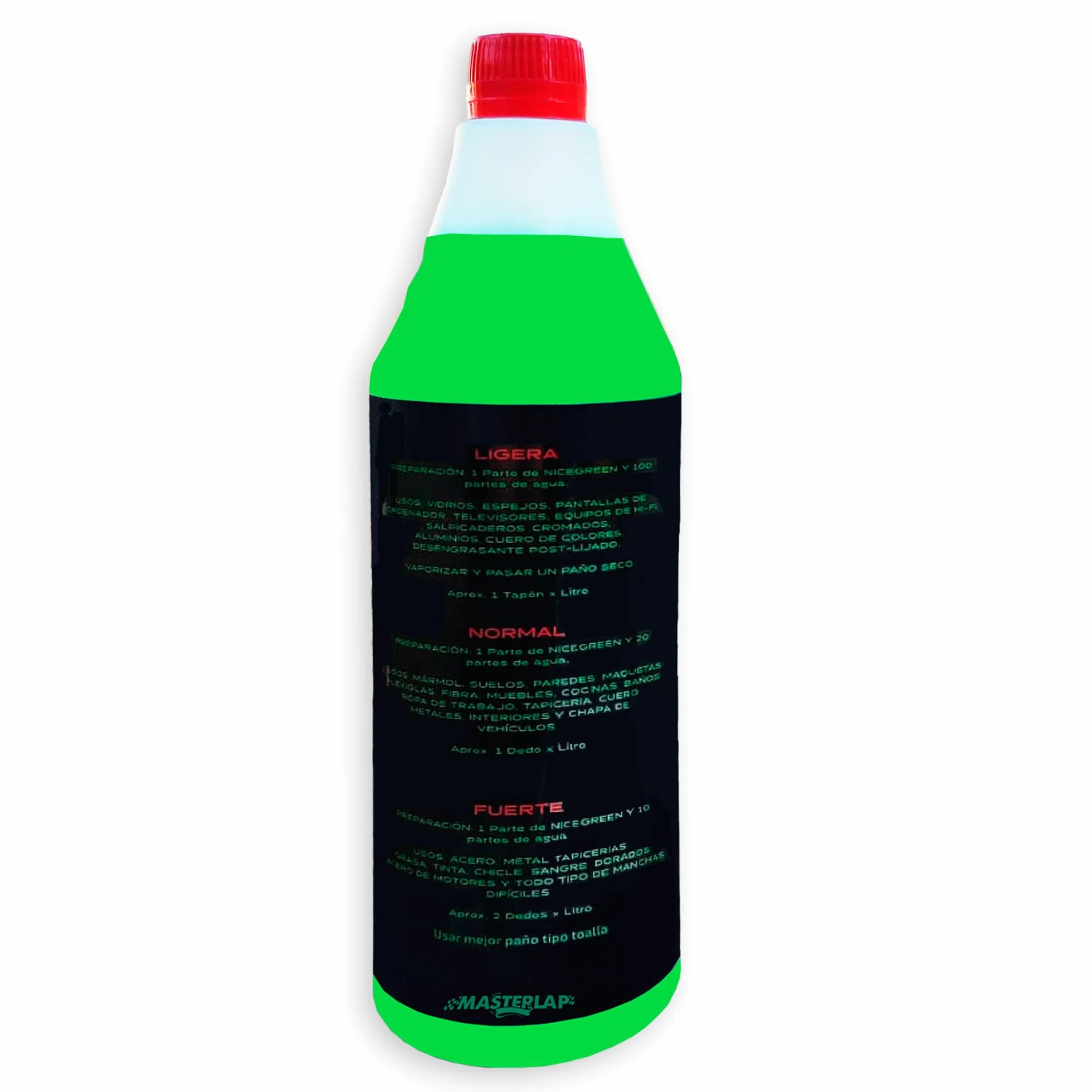 Nicegreen Ultra koncentrat do czyszczenia domu, biura i samochodu, mocna formuła, 1 l