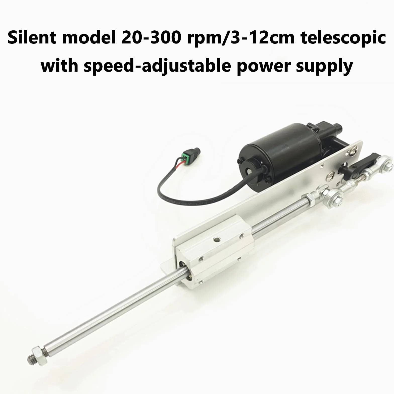 Siłowniki ruchu liniowego, skok siłownika liniowego DIY, regulacja prędkości 20-300 razy/min, skok teleskopowy 2-8 cm/3-12 cm opcjonalnie, do maszyny punktowej, testu przycisków, natryskiwania