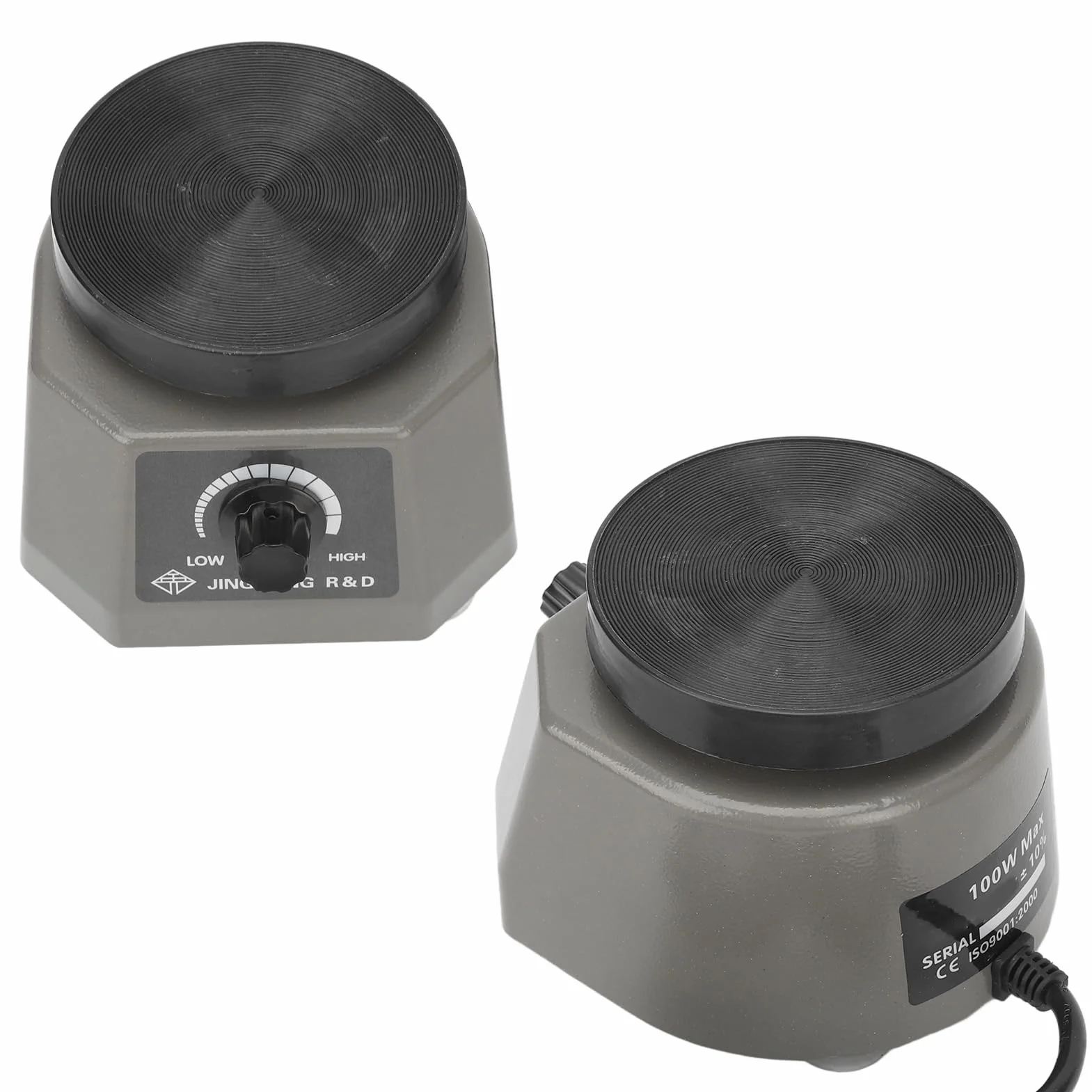 Wibrator Dentystyczny 4 Oscylator Laboratoryjny Round Shaker do Mieszania Tynku Gipsu Żywicy Modeli