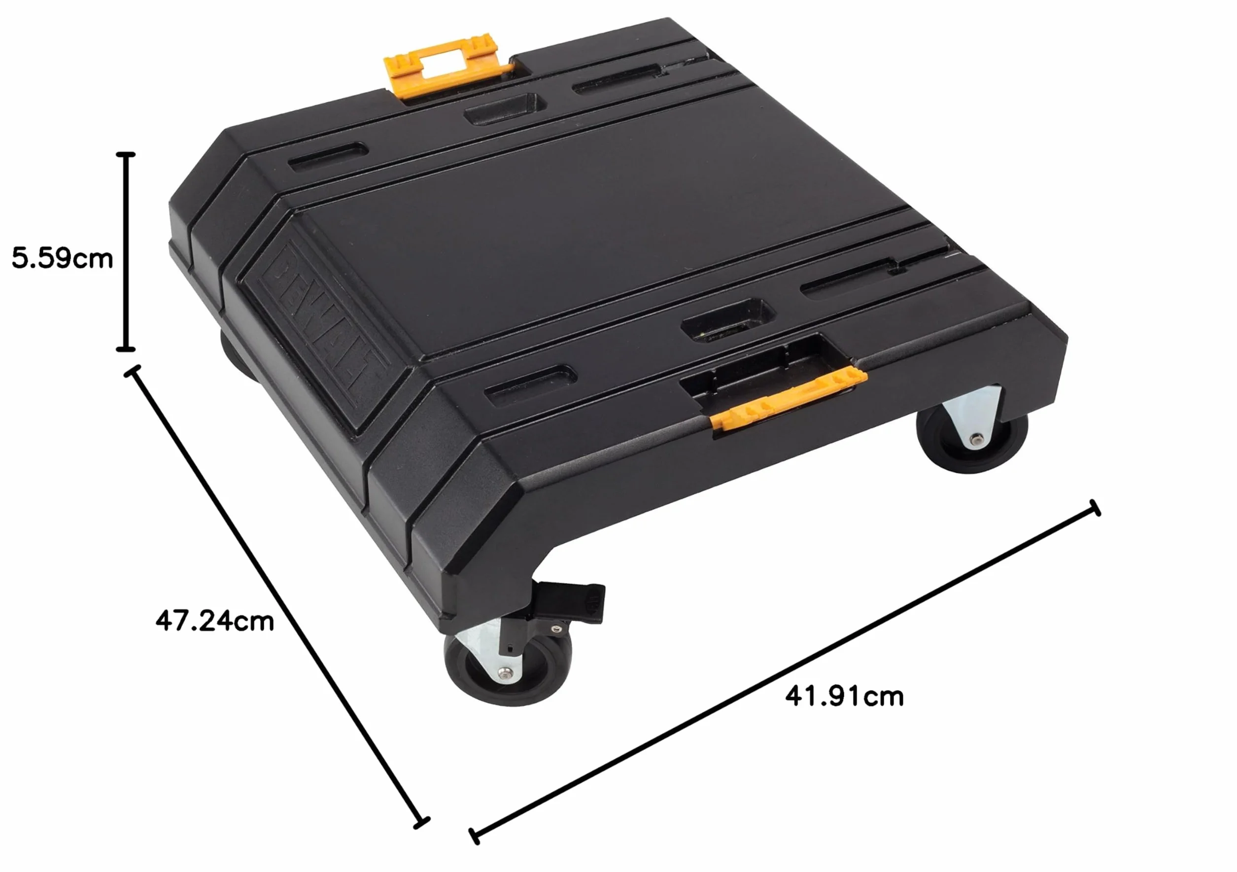 Dewalt Dwst1-71229 Wózek Transportowy 486 x 486 x 181 mm Czarny