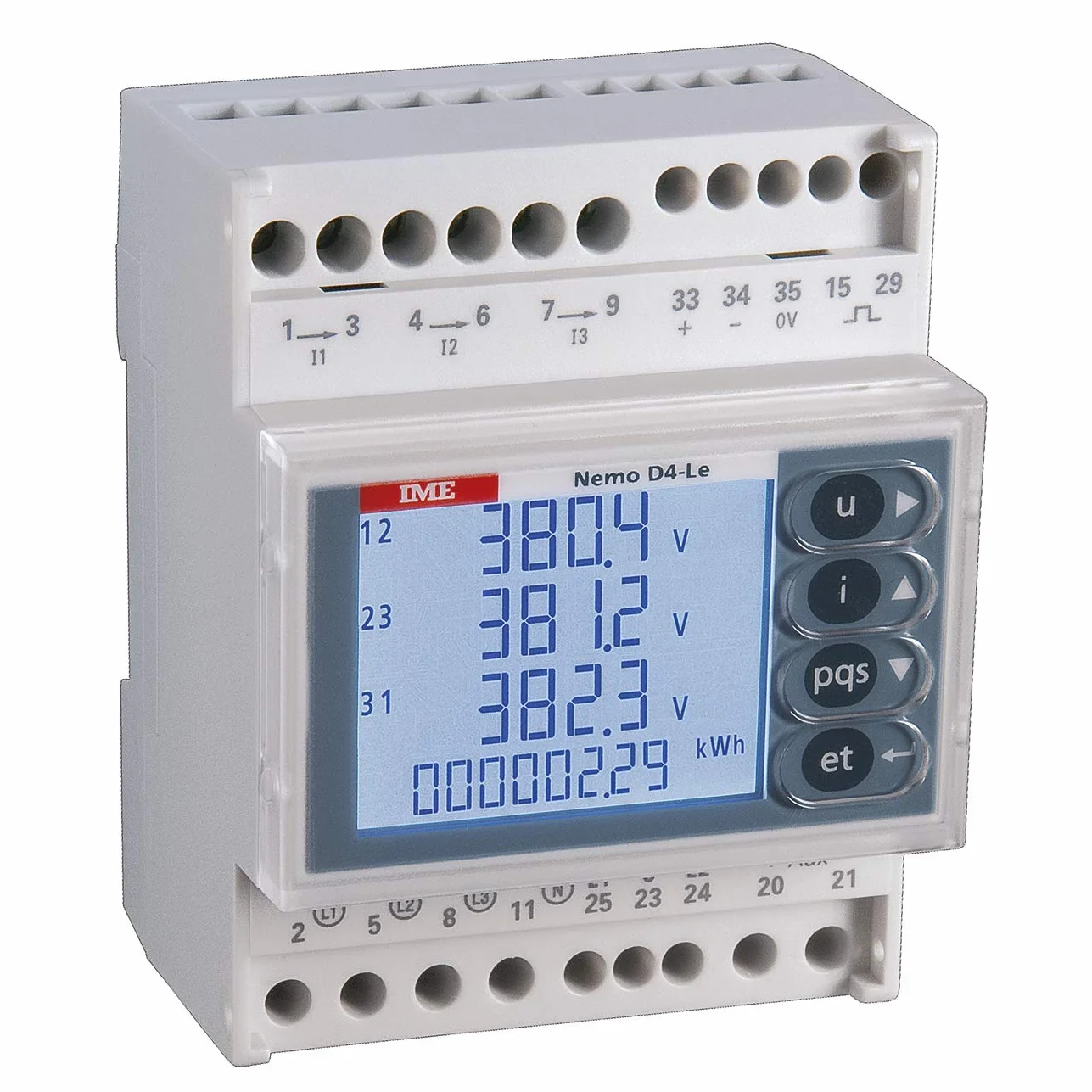 IME MFD4E06 wielofunkcyjny wskaźnik niskiego napięcia RS485 MODBUS 5A 80-500V
