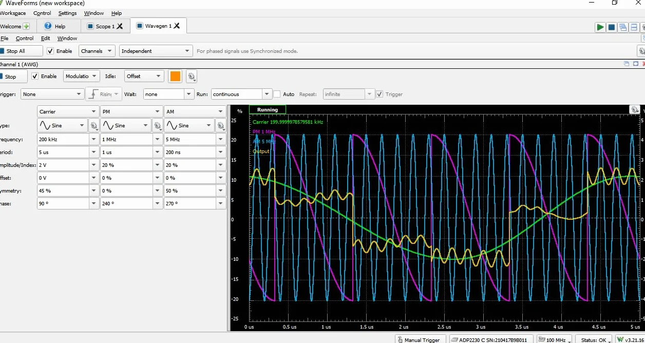 Analog Discovery Pro ADP2230: oscyloskop USB, generator funkcji, analizator logiki i zmienne zasilanie