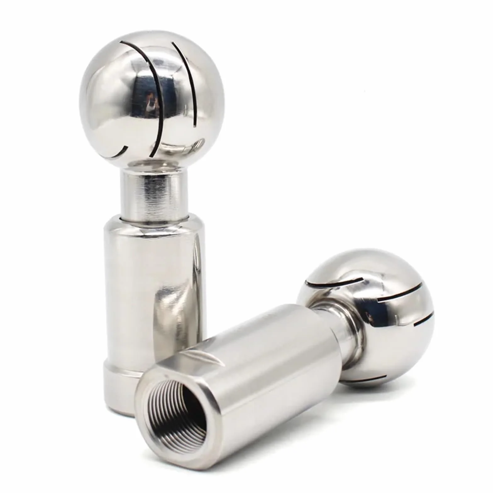 Głowica kulowa natrysku obrotowego ze stali nierdzewnej 304/316L 1/2"-1" Homebrew