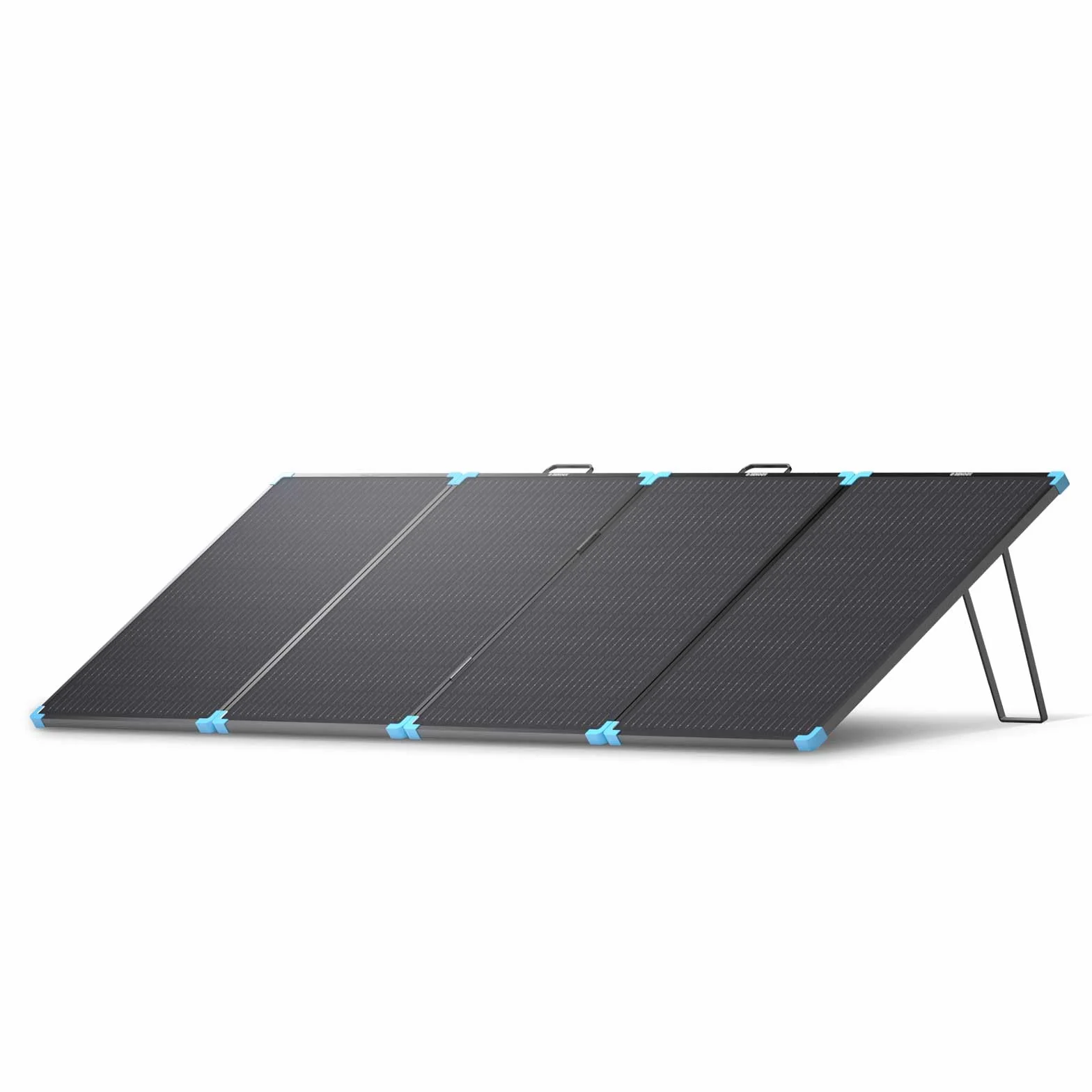 Renogy Lekka przenośna walizka solarna 220 W, składany panel słoneczny ze stojakiem do kampera, na kemping, zaciemnienie, system niezależny od sieci