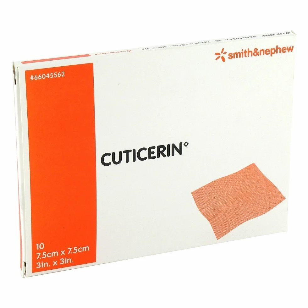 Smith & Nephew Cuticerin CP Sterylne Maści 7,5 cm x 7,5 cm Zestaw 10