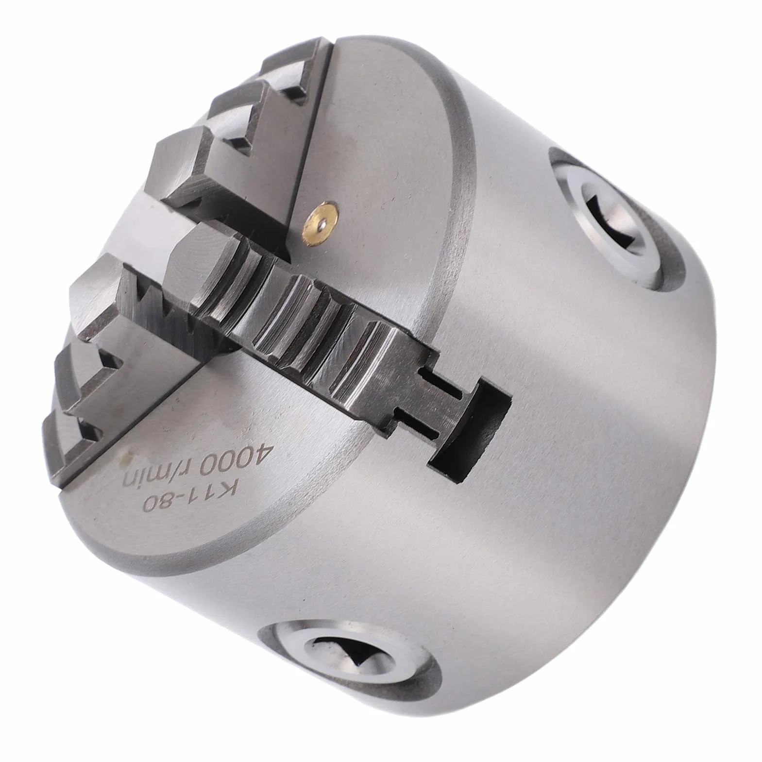 Akozon SANOU K11-80 3-calowy 3-szczękowy uchwyt tokarski samocentrujący 80 mm precyzja 0,07 mm