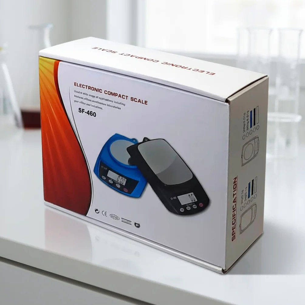 Eosphorus Cyfrowa Waga Analityczna LCD 600g 0,01g do Laboratorium