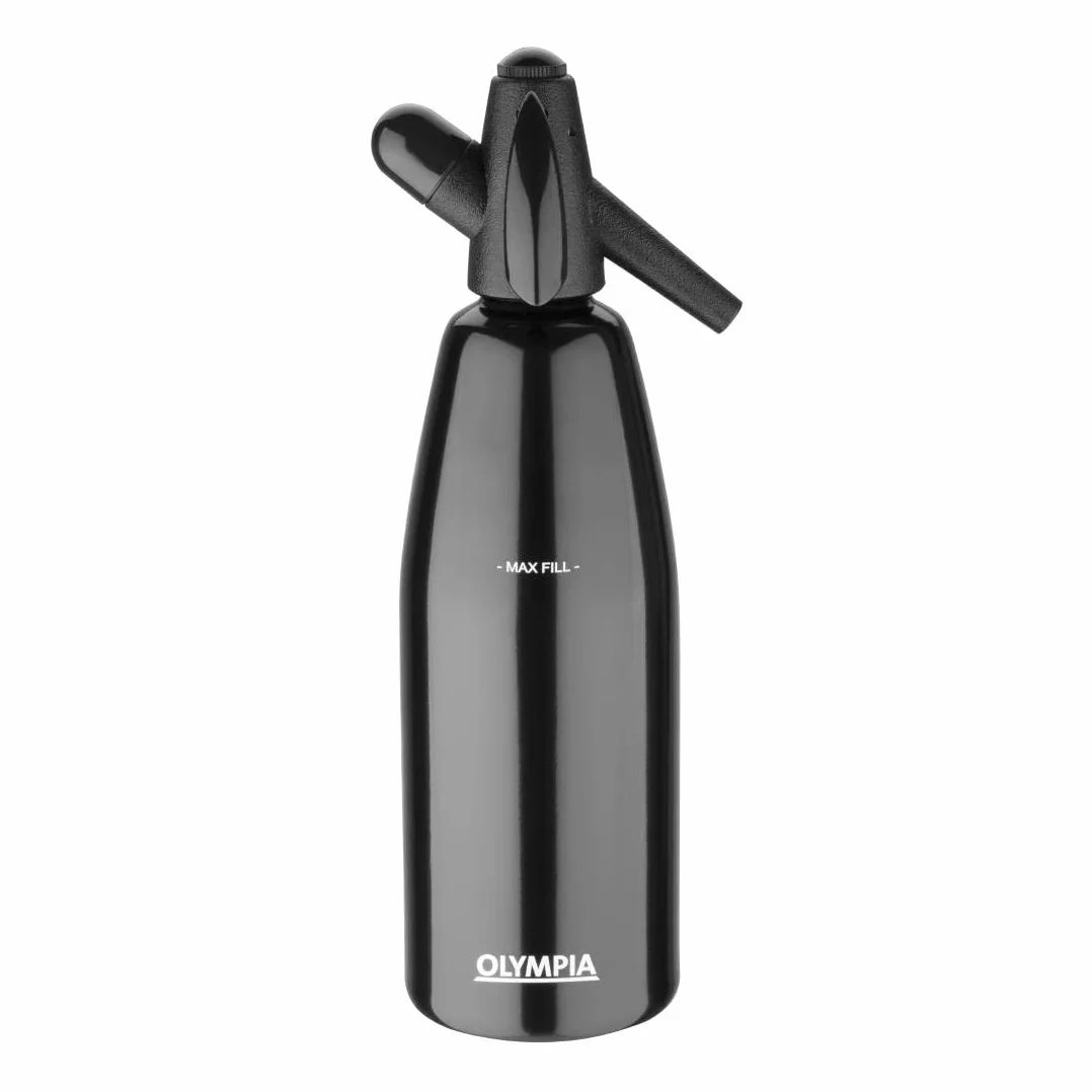 Olympia Syfon sodowy czarny 1 l
