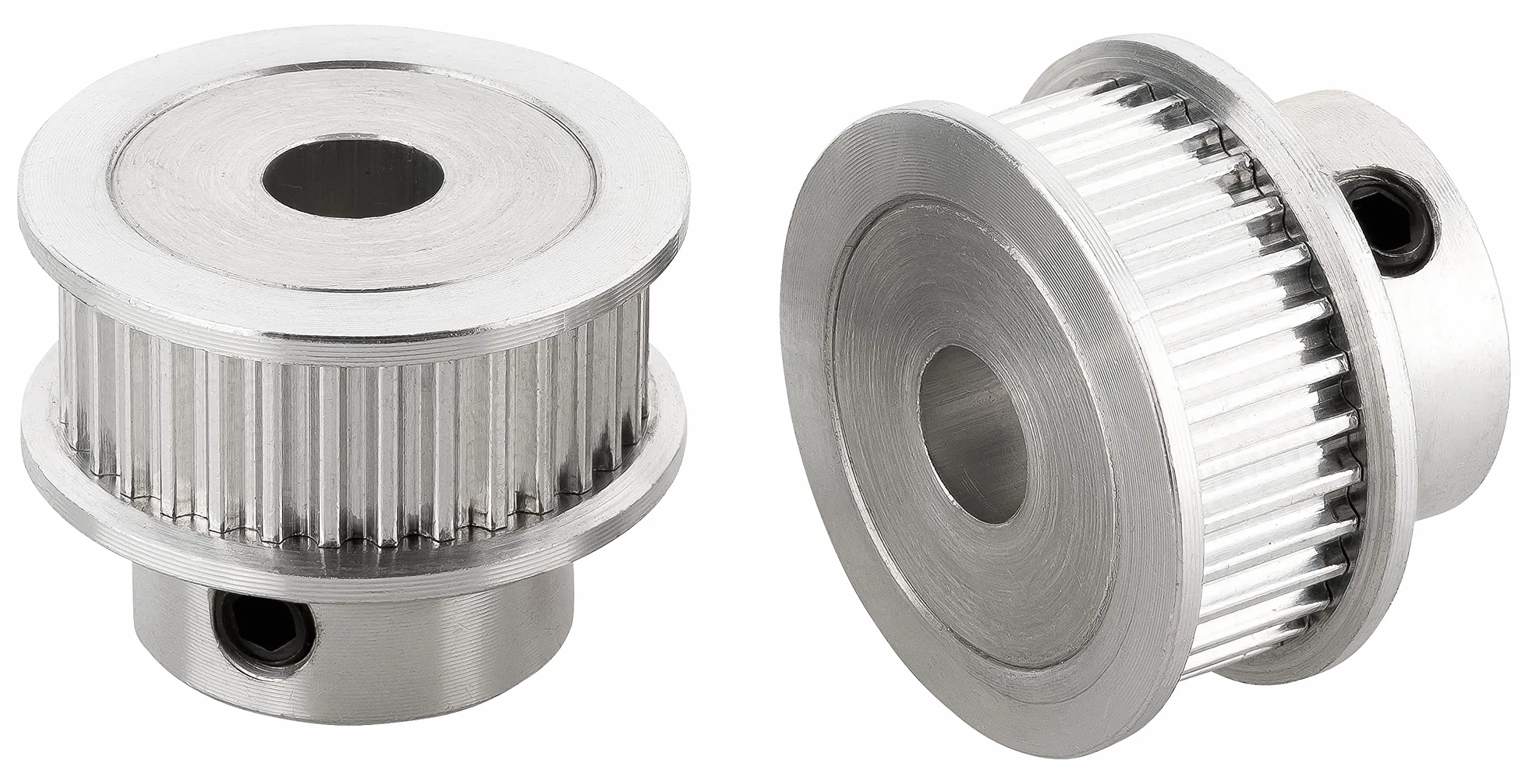 2 x GT2 koła paska rozrządu/napęd Pulley - szerokość 10 mm - 60 zębów - średnica otworu: 6 mm
