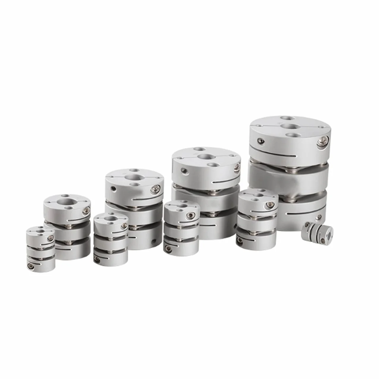 Elastyczne sprzęgło ze stopu aluminium podwójna membrana D26L30 12-12 mm