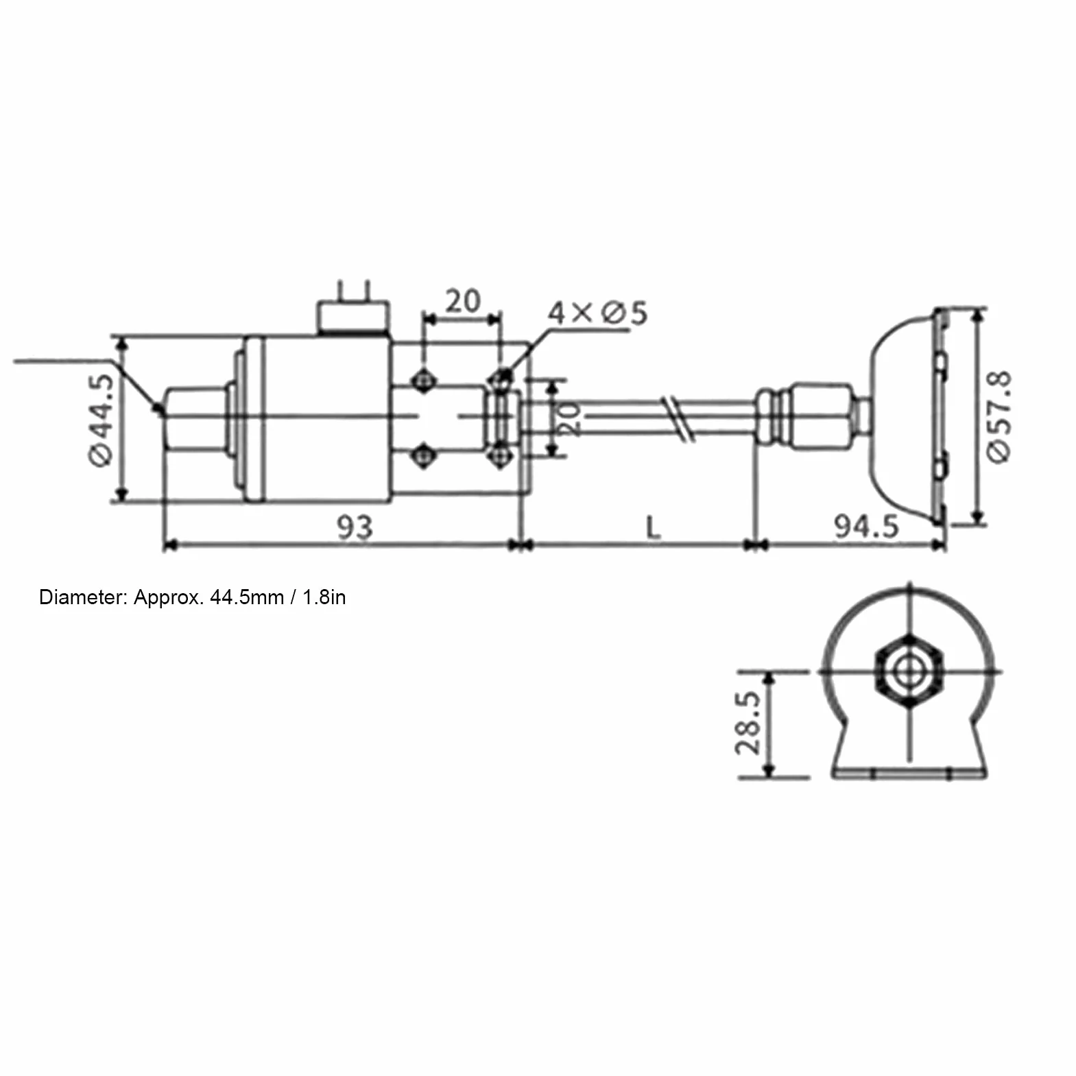 Elektromagnetyczna pompa olejowa AC220V 13W stal nierdzewna do szlifierki