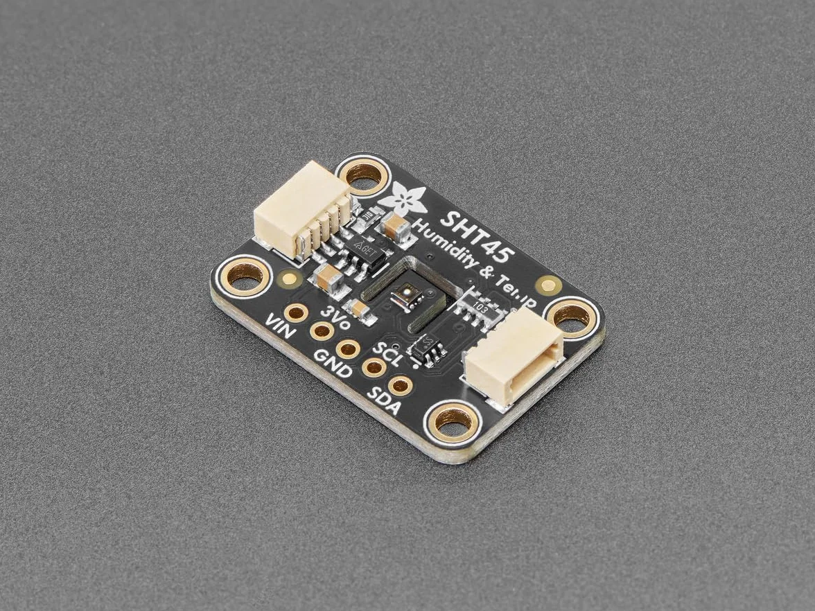 Adafruit Sensirion SHT45 precyzyjny czujnik temperatury i wilgotności powietrza z PTFE, STEMMA QT/Qwiic, 6174