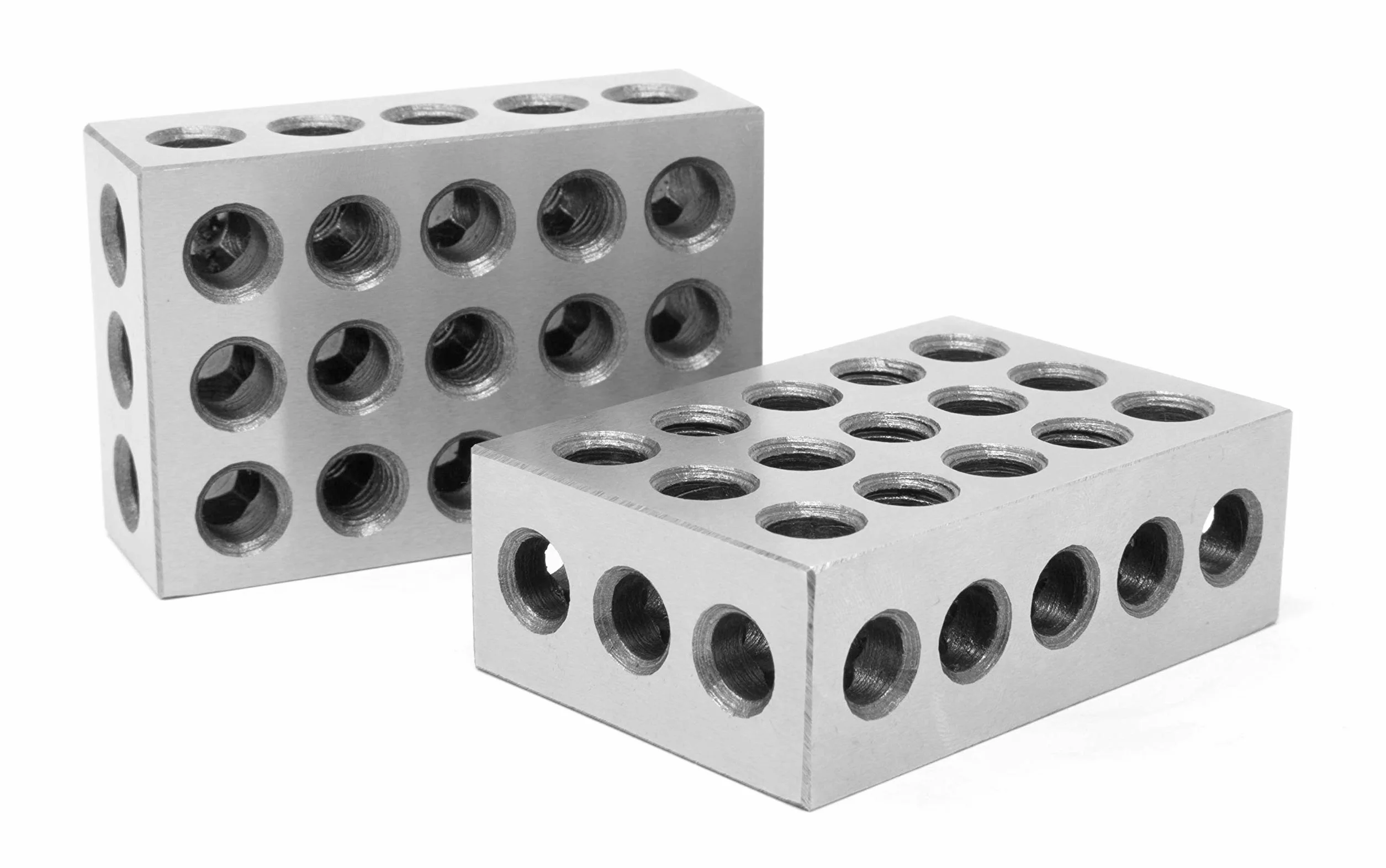 WEN 10457 Precyzyjne bloczki 75 x 50 x 25 mm hartowana stal dwupak