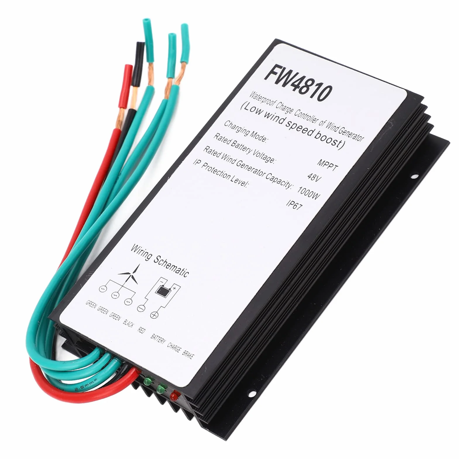 Kontroler ładowania generatora wiatrowego 1000W 48V IP67 MPPT