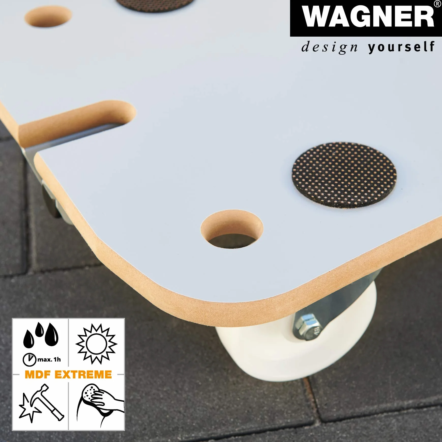 Wagner pomoc transportowa MM 1389 I 79 x 39 x 13,5 cm – nośność 200 kg – specjalna powłoka I składany dyszel I do dużych obciążeń – łatwa w pielęgnacji i wytrzymała – 20138901