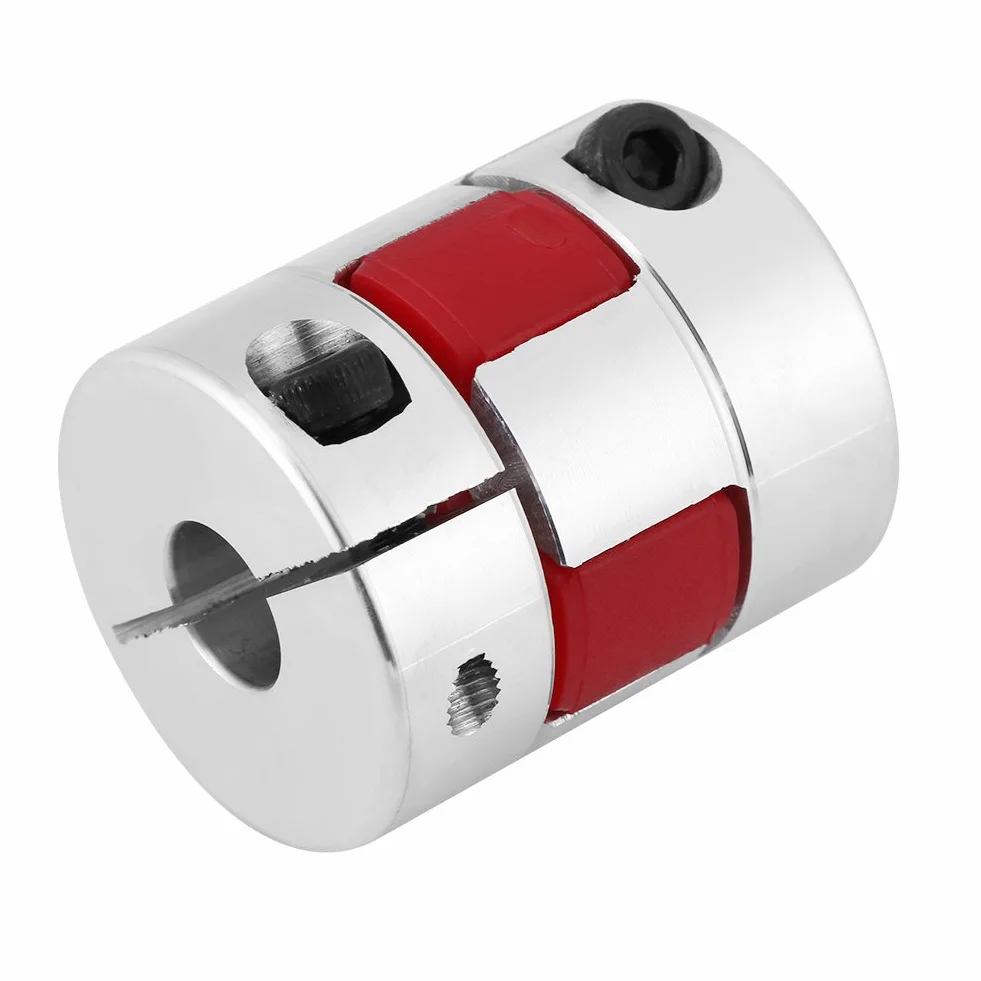 1 szt. sprzęgło wału śliwkowego ze stopu aluminium połączenie D25 L30 8mm do 12mm dla silnika krokowego (8 mm - 8 mm)