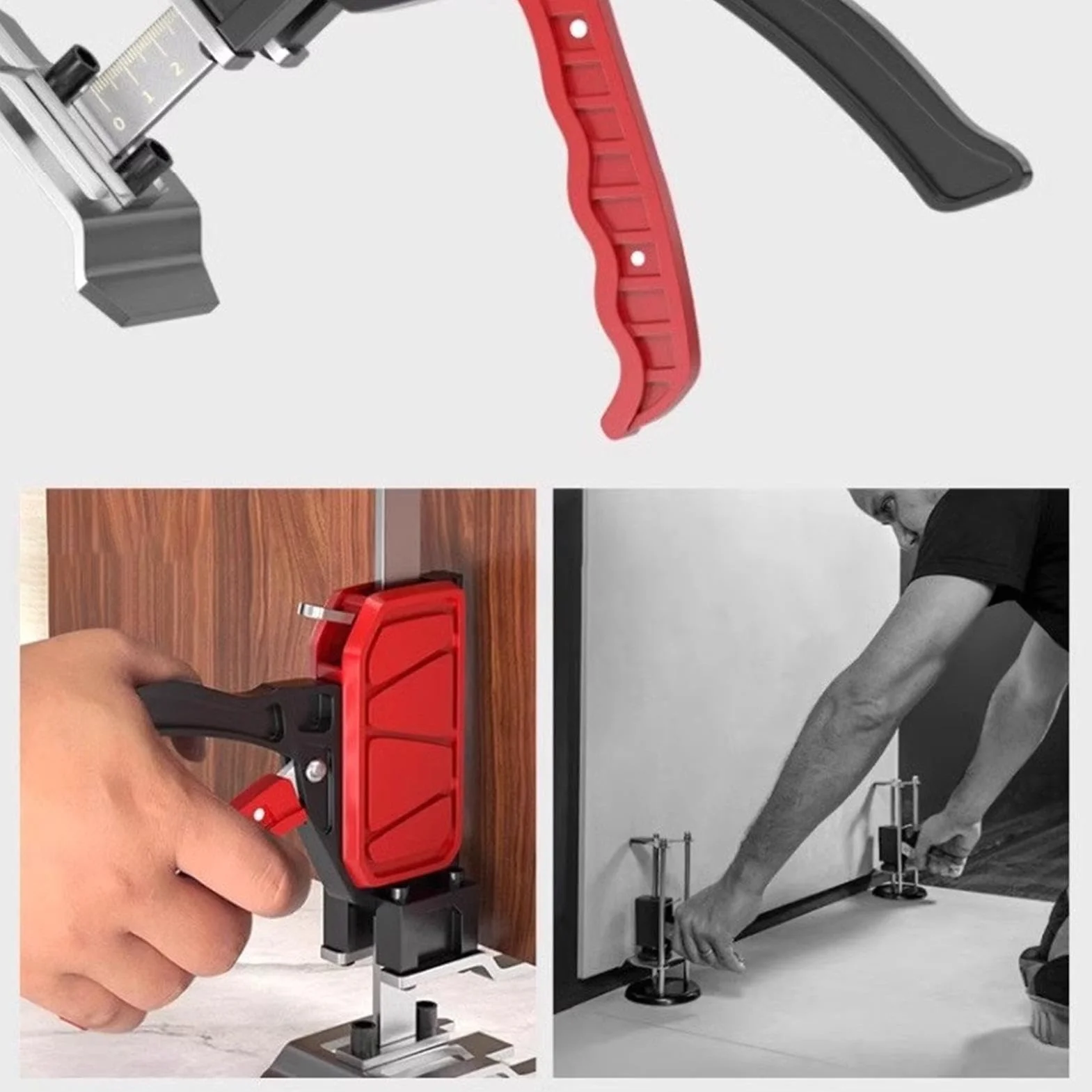 Heavy Duty Arm Jack, 200kg Load-Bearing Furniture Lift Tool for Cabinet Installation