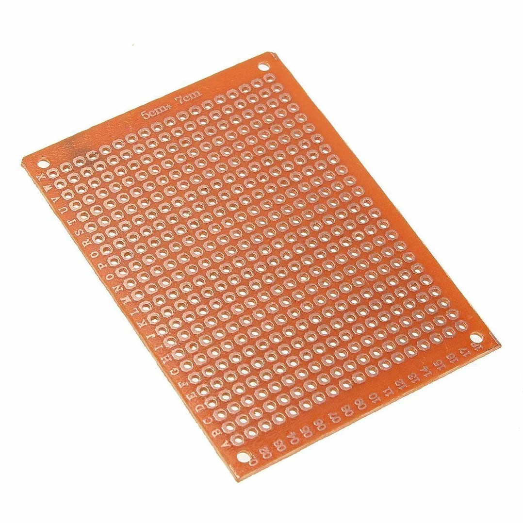 Hailege 20 szt. 5 x 7 cm Bakelit DIY Prototyp PCB 5 x 7 cm uniwersalna płyta testowa prototyp płyty dla Arduino DIY eksperymentów elektroniki