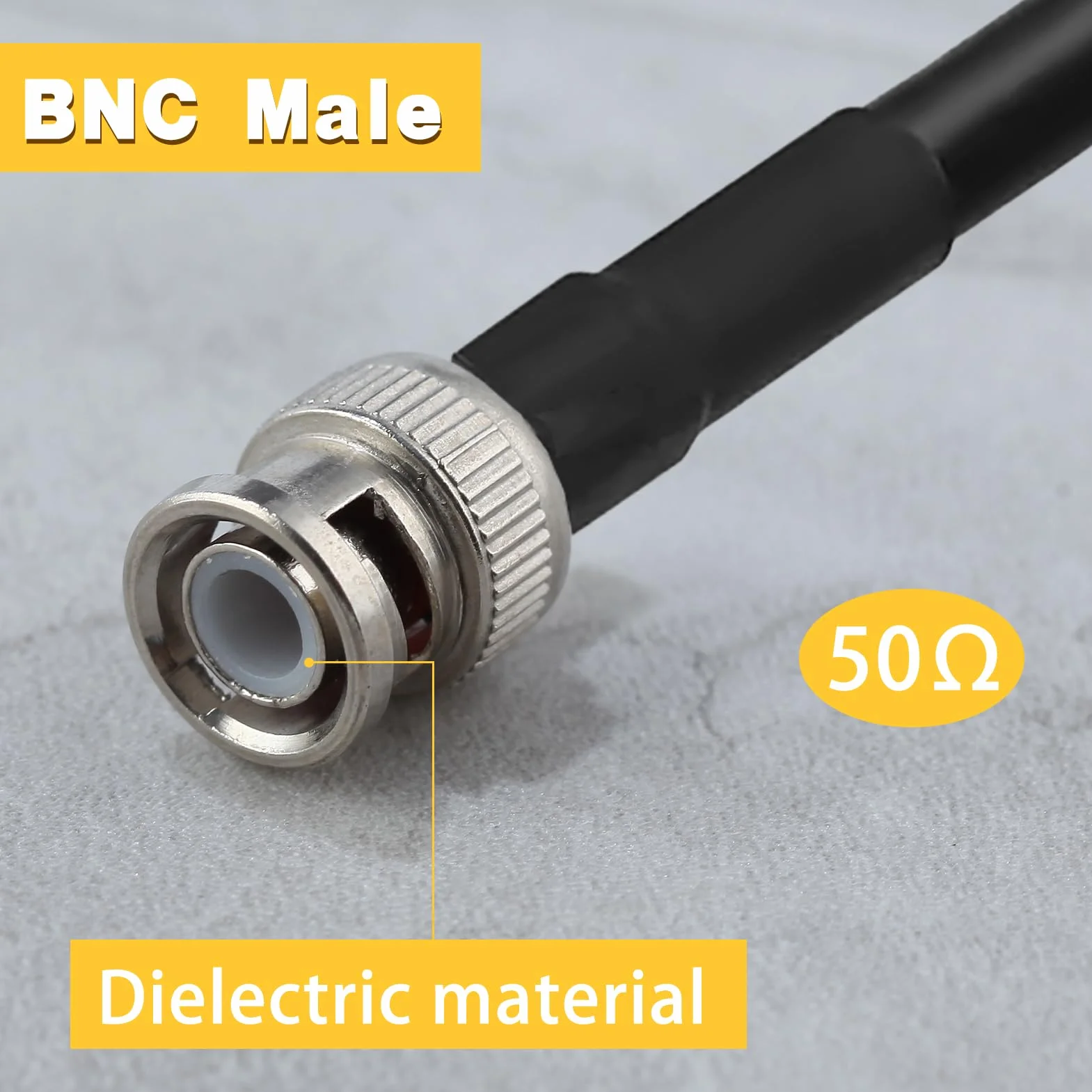 LEONTOOL BNC wtyczka zaciskowa 12 sztuk Q9 BNC wtyczka kabel adapter koncentryczny złącze do kabla koncentrycznego RG58