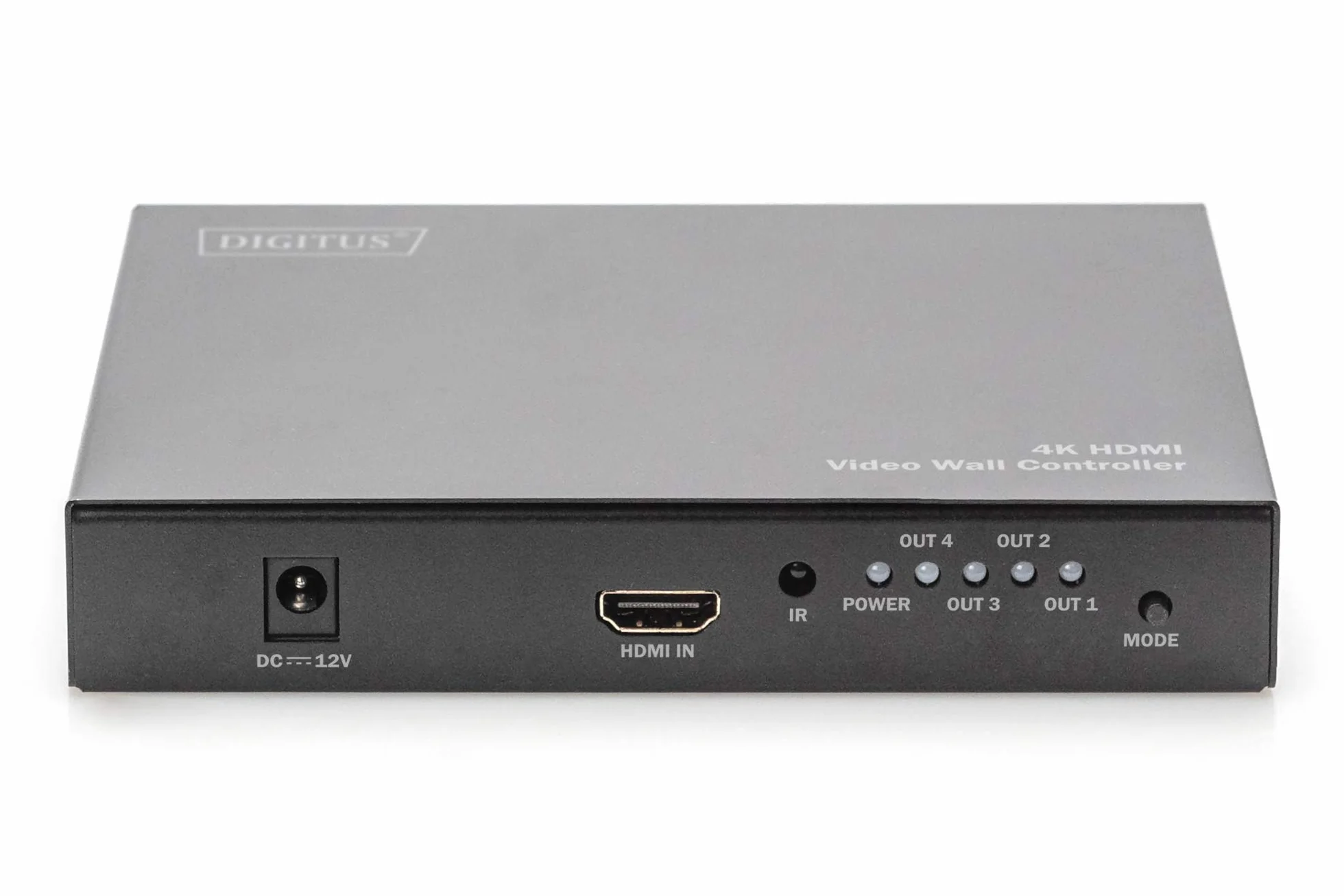DIGITUS DS-43309 Video Wall Controller 2x2 HDMI Splitter UHD 4K 60Hz HDTV 3840x2160p