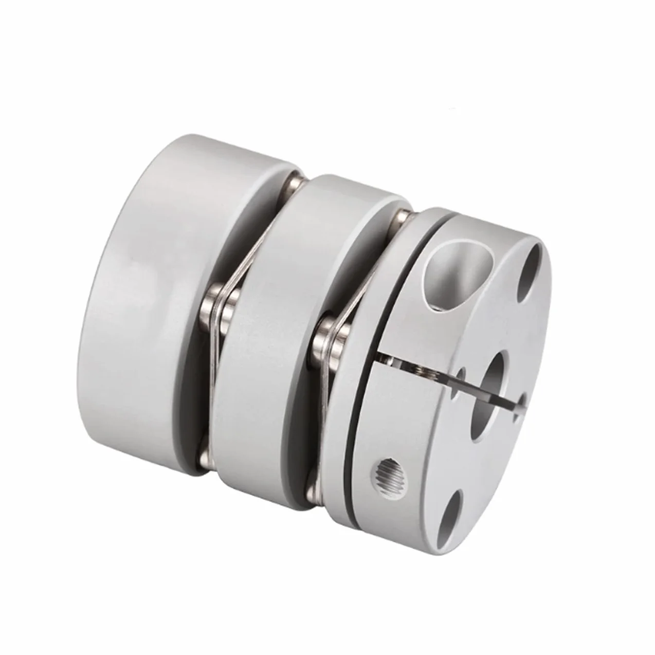 Elastyczne sprzęgło ze stopu aluminium podwójna membrana D26L30 12-12 mm