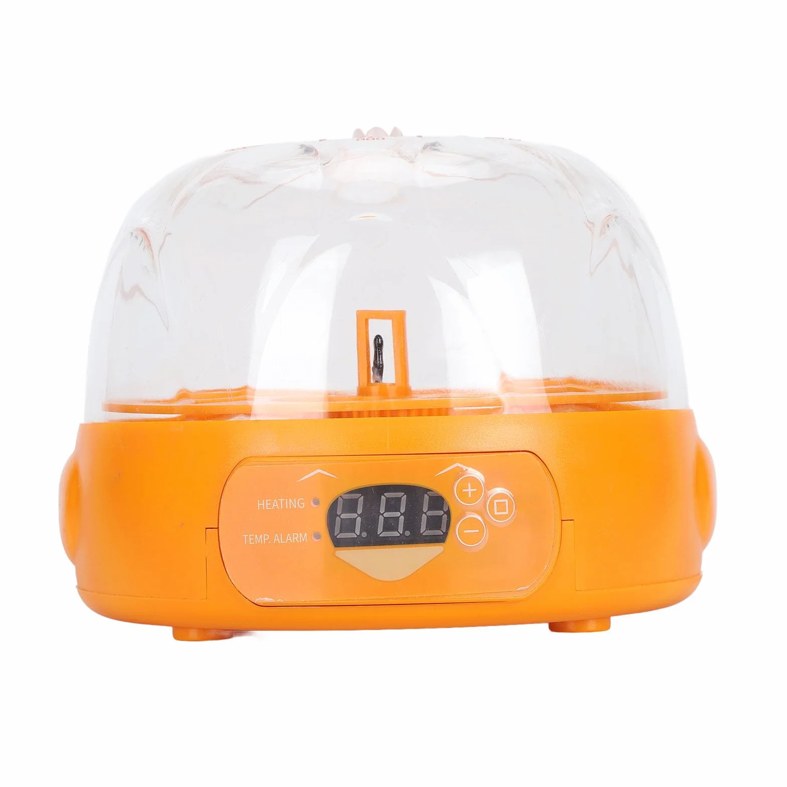 Automatyczna Inkubator do Jaj na 6 Jaj, Wyświetlacz LED, Niski Poziom Hałasu, Automatyczne Obracanie Jaj, 100–240 V, do Inkubacji Jaj Nasiennych, Wylęgu Drobiu, Edukacja Naukowa