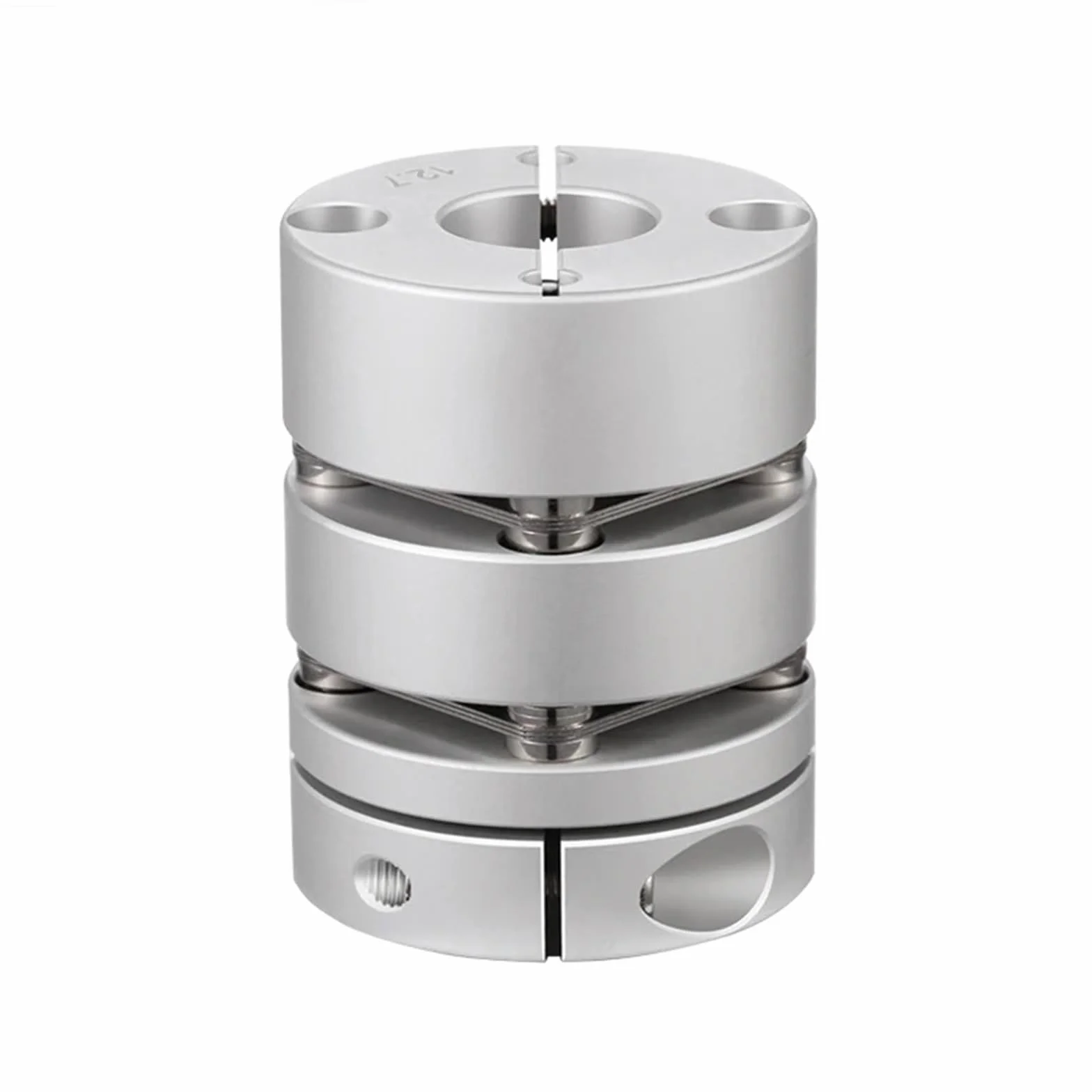 D32 L41 Double Diaphragm Inner Bore 5mm to 14mm Coupling Disc Elastic Torsional Flexible Quick Release Coupling moment obrotowy(14X14mm)