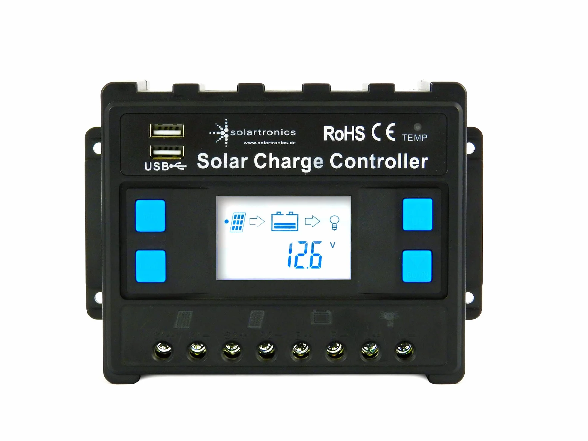 Solartronics Regulator ładowania 12V/24V 30A Fotowoltaiczny Solar PV