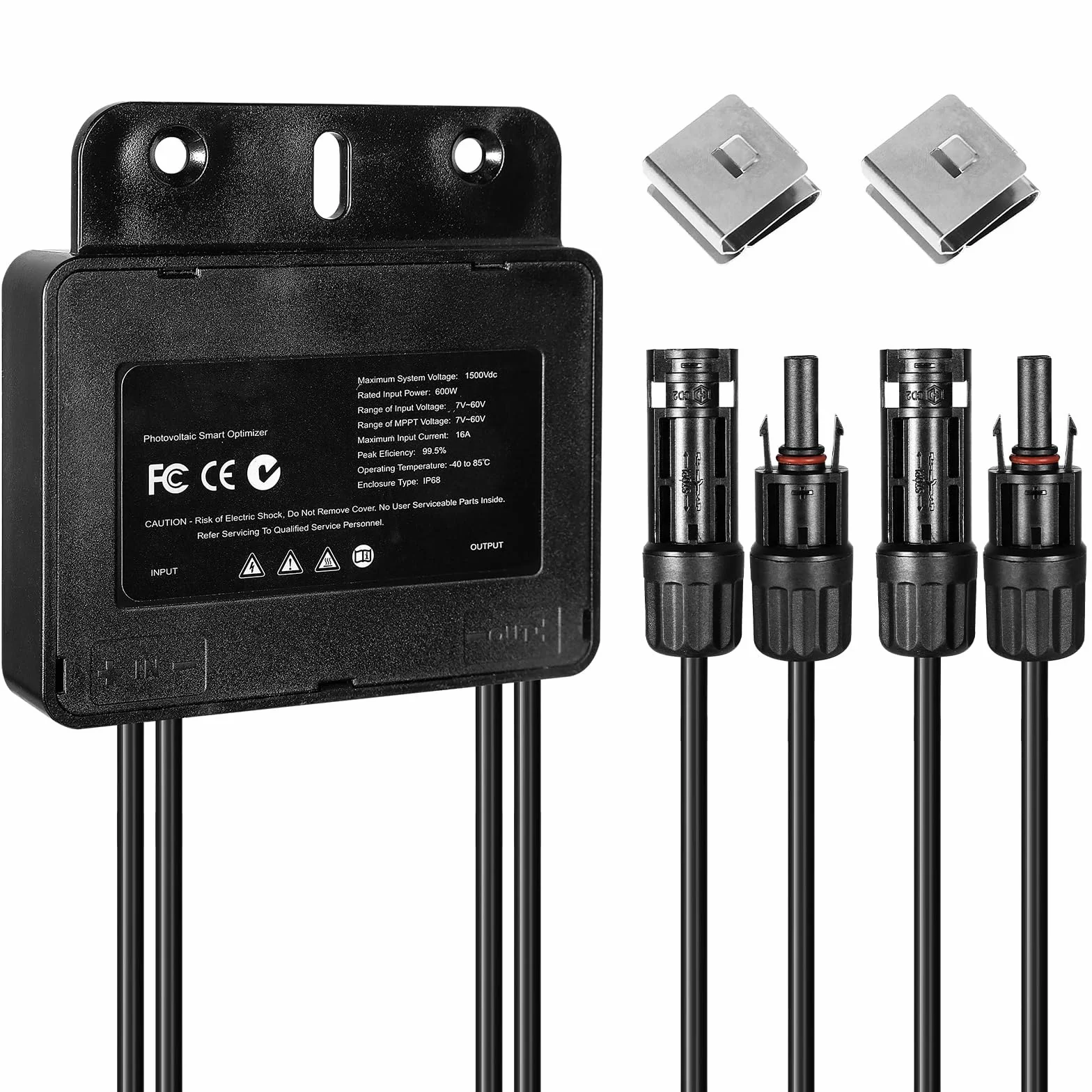 BuyWeek Optymalizator mocy panelu słonecznego 600 W MPPT fotowoltaiczny