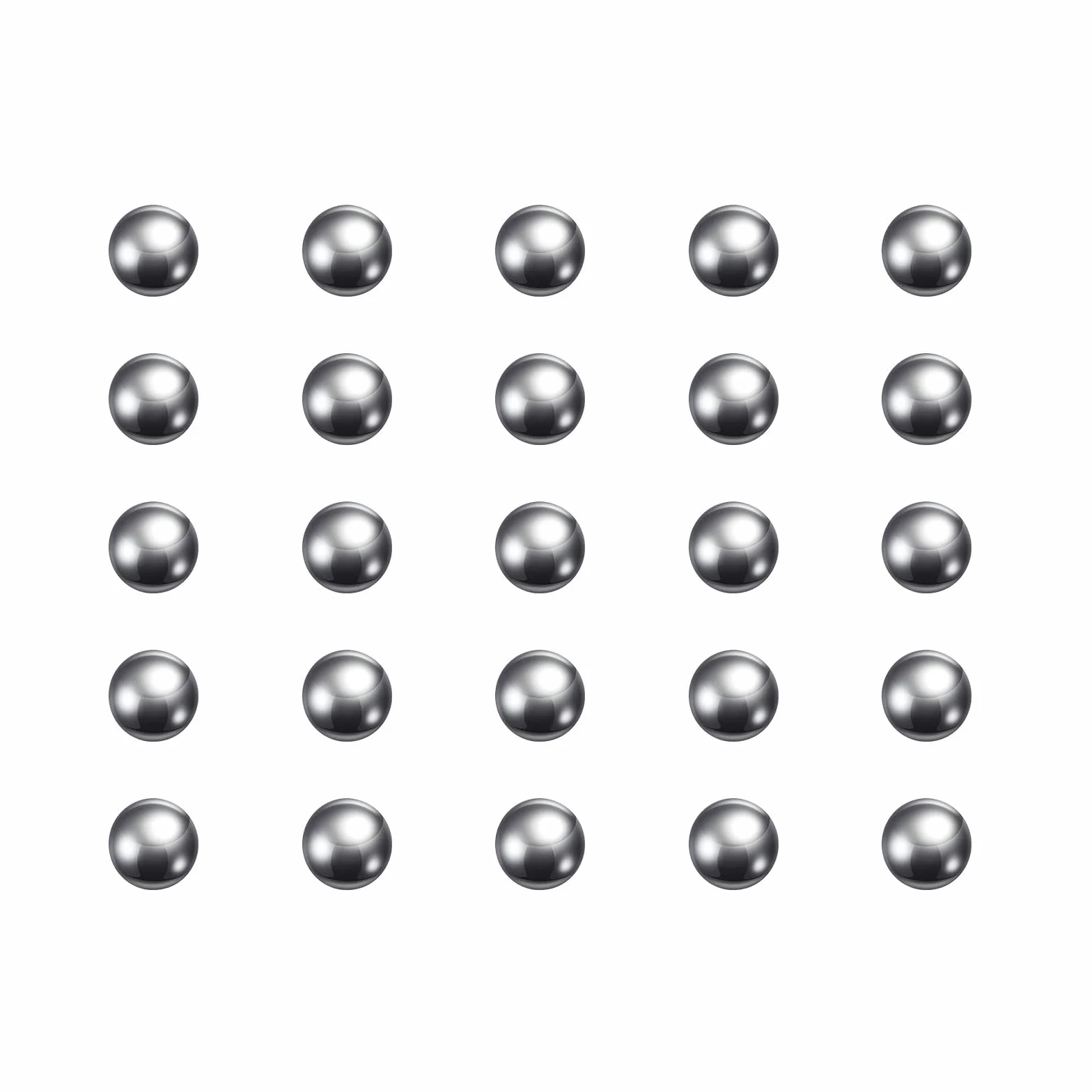 QUARKZMAN 120 sztuk precyzyjnych kulek o średnicy 1/8", stal nierdzewna 316L, do łożysk